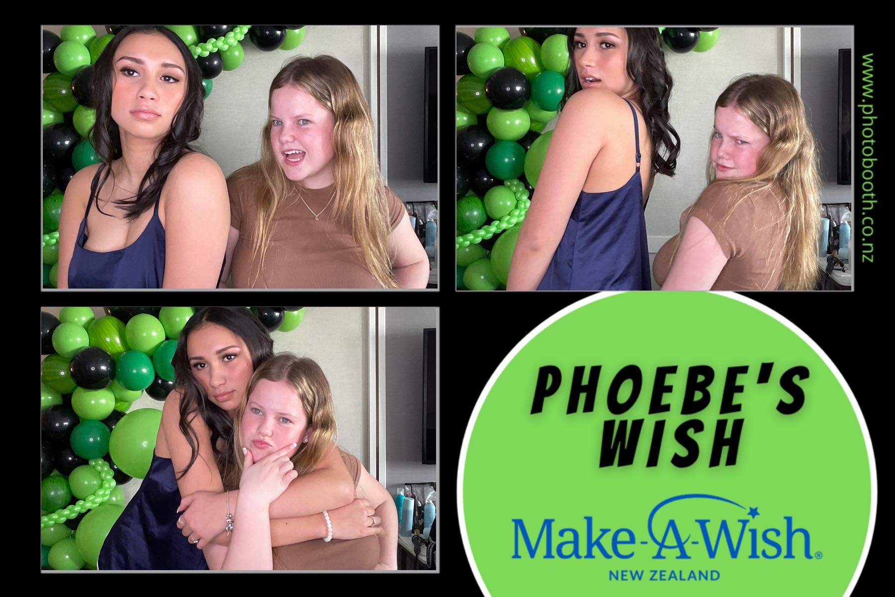 Phoebe's Wish | View more photos from the event at gallery.photobooth.co.nz/u/SelfieCentral/Phoebes-Wish
