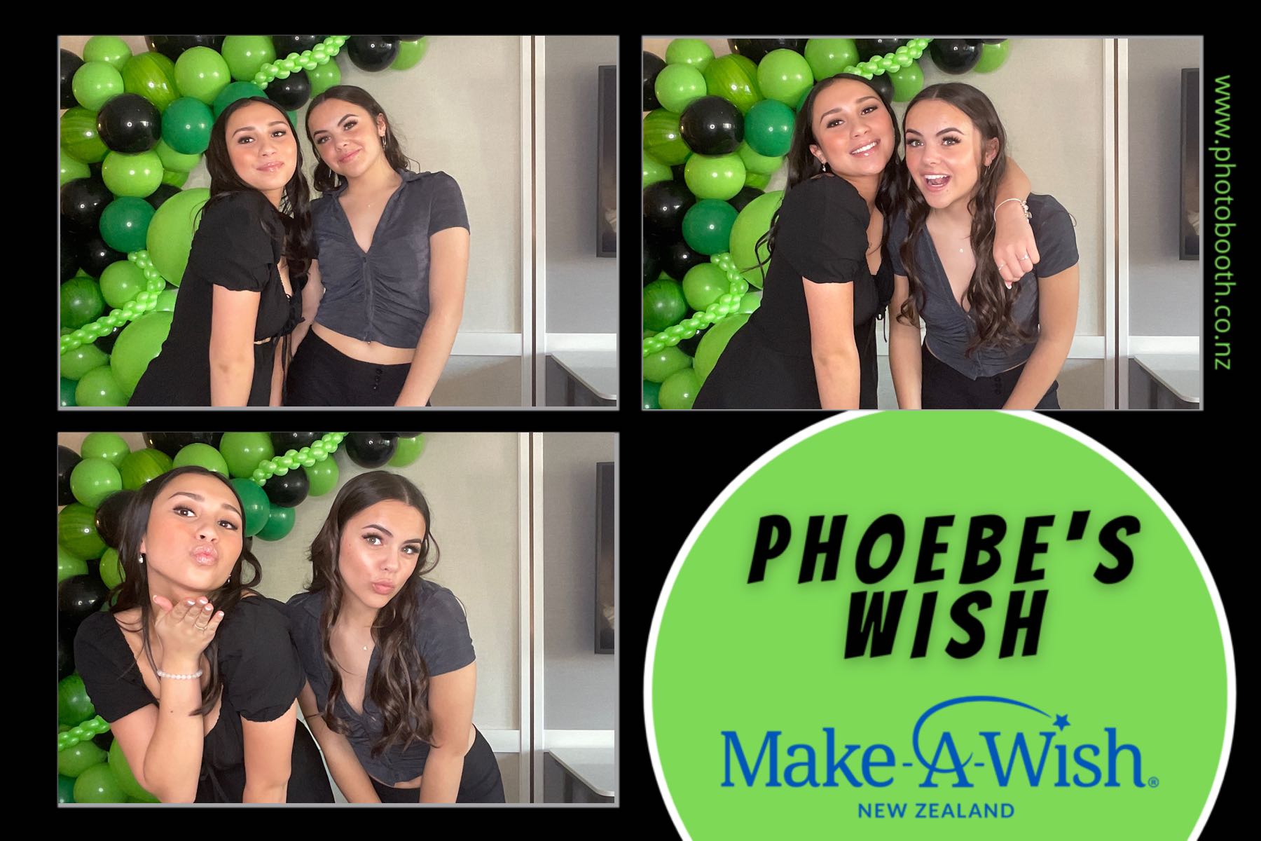 Phoebe's Wish | View more photos from the event at gallery.photobooth.co.nz/u/SelfieCentral/Phoebes-Wish