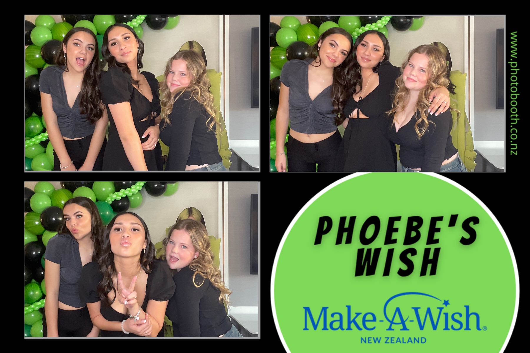 Phoebe's Wish | View more photos from the event at gallery.photobooth.co.nz/u/SelfieCentral/Phoebes-Wish