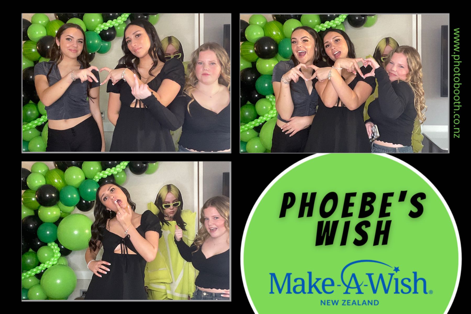 Phoebe's Wish | View more photos from the event at gallery.photobooth.co.nz/u/SelfieCentral/Phoebes-Wish