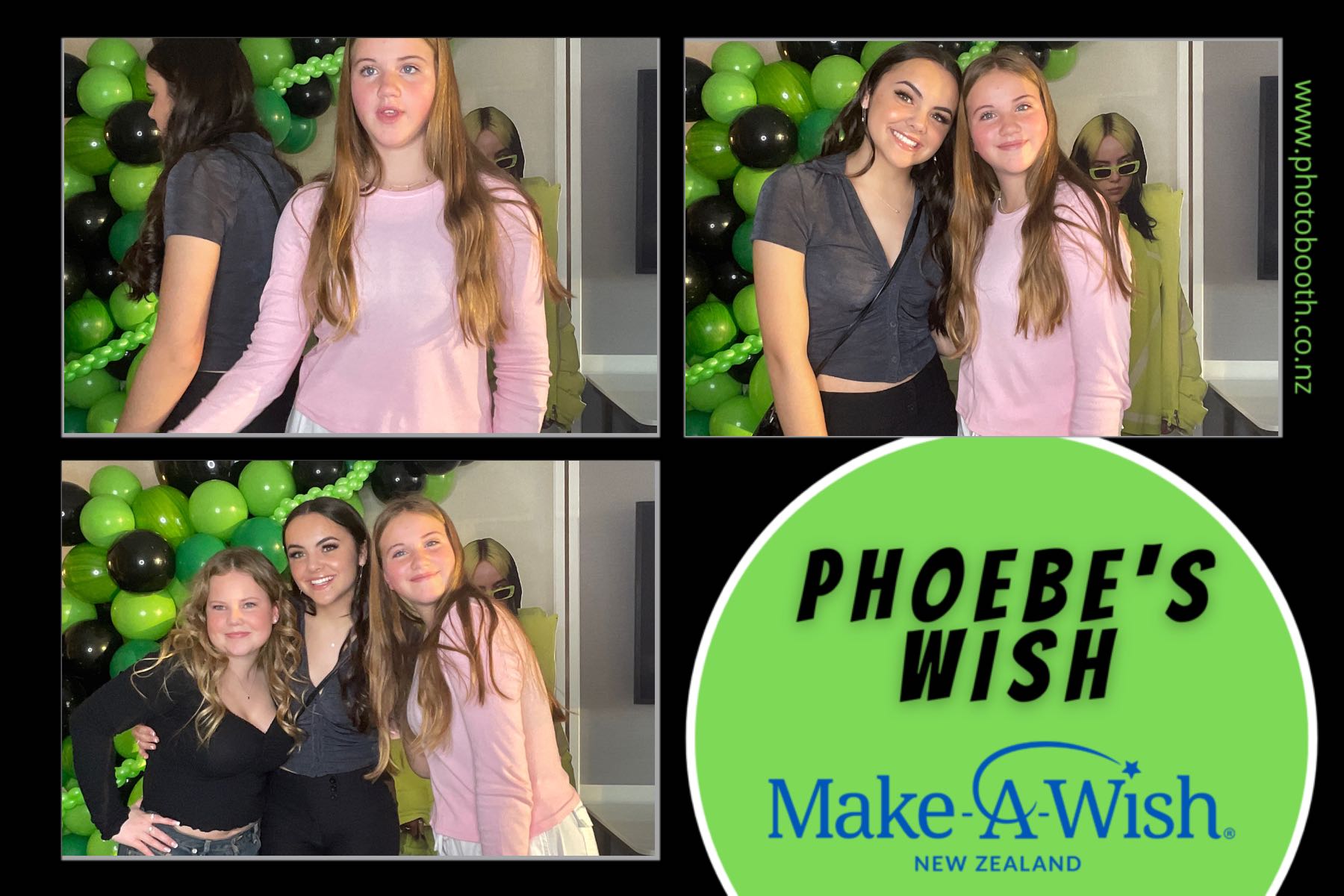 Phoebe's Wish | View more photos from the event at gallery.photobooth.co.nz/u/SelfieCentral/Phoebes-Wish