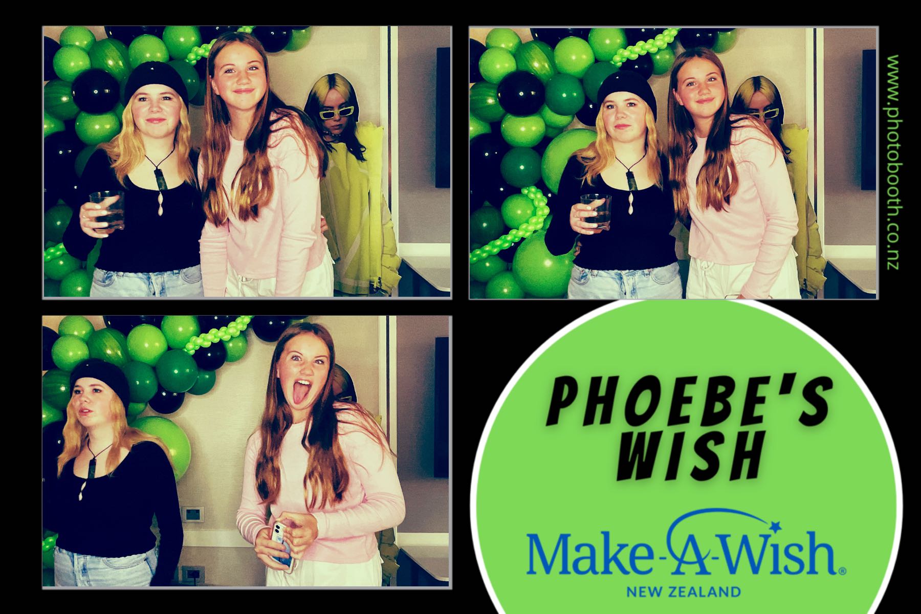 Phoebe's Wish | View more photos from the event at gallery.photobooth.co.nz/u/SelfieCentral/Phoebes-Wish