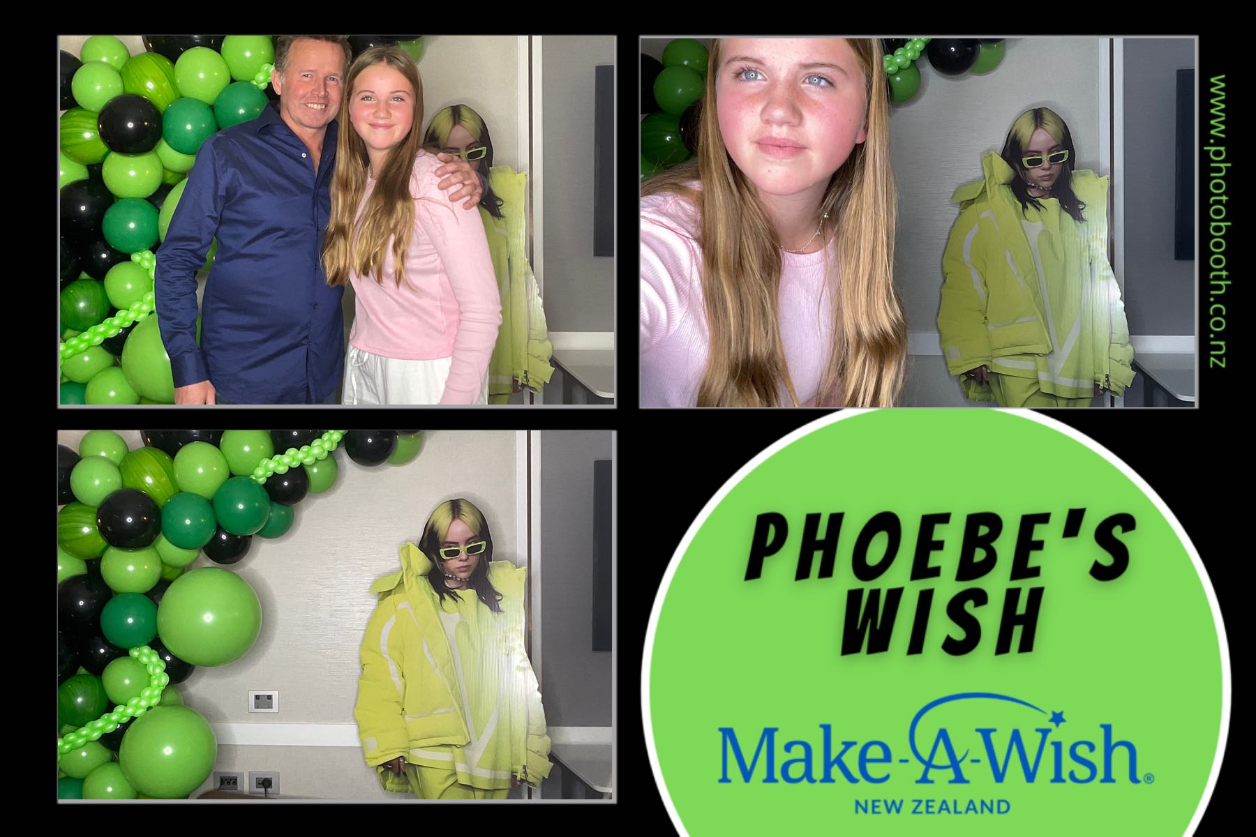 Phoebe's Wish | View more photos from the event at gallery.photobooth.co.nz/u/SelfieCentral/Phoebes-Wish