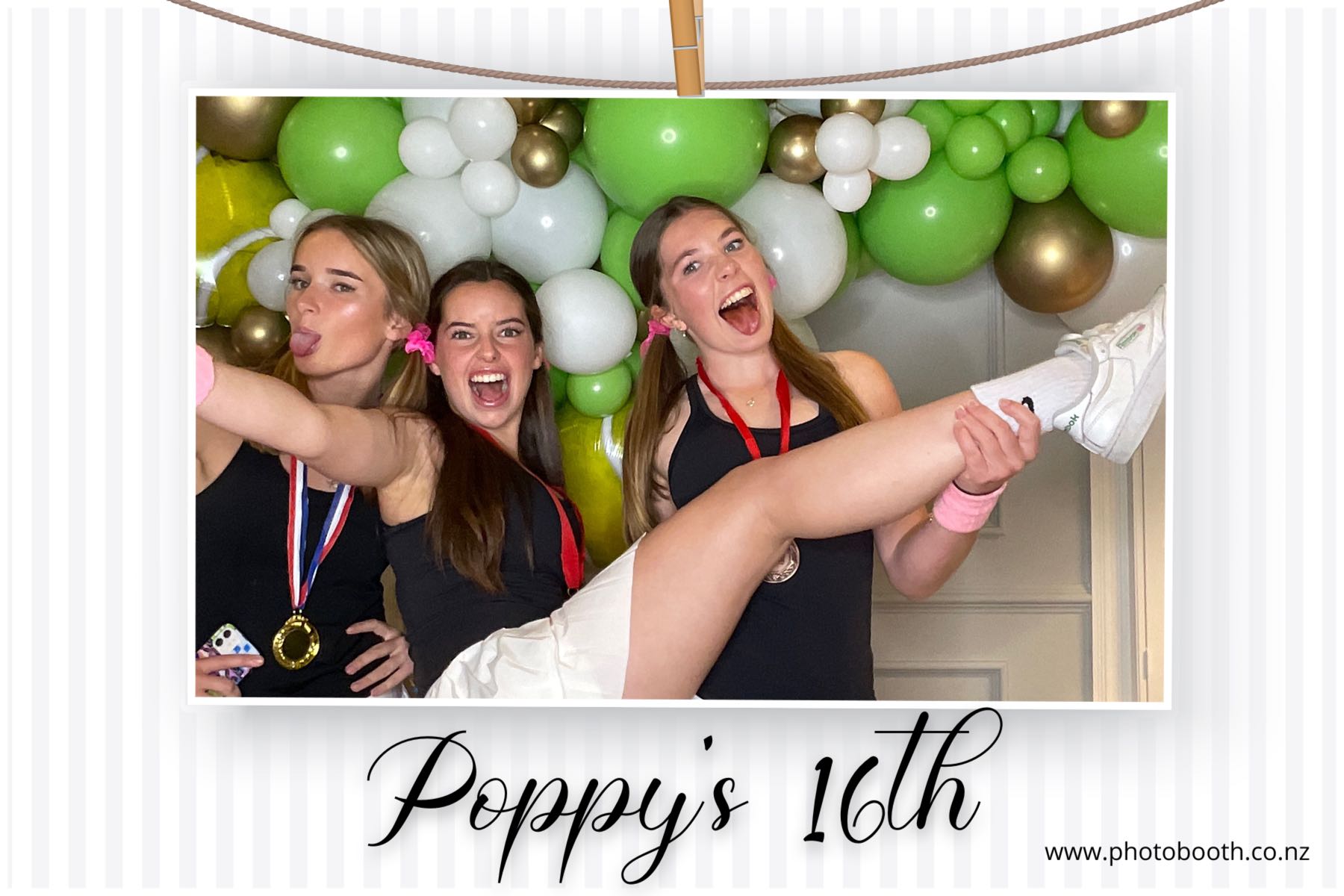 Poppy's 16th | View more photos from the event at gallery.photobooth.co.nz/u/SelfieCentral/Poppys-16th