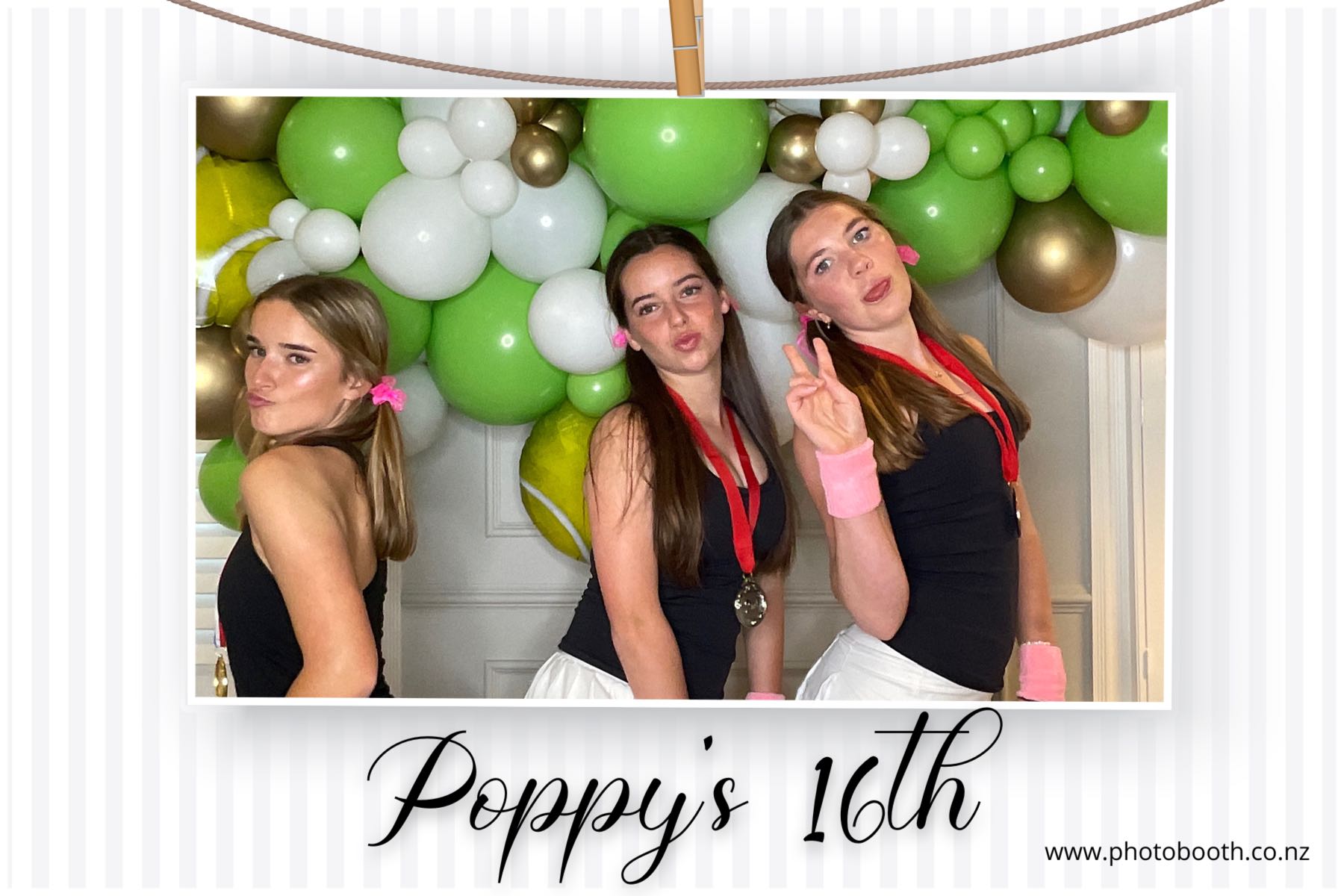 Poppy's 16th | View more photos from the event at gallery.photobooth.co.nz/u/SelfieCentral/Poppys-16th