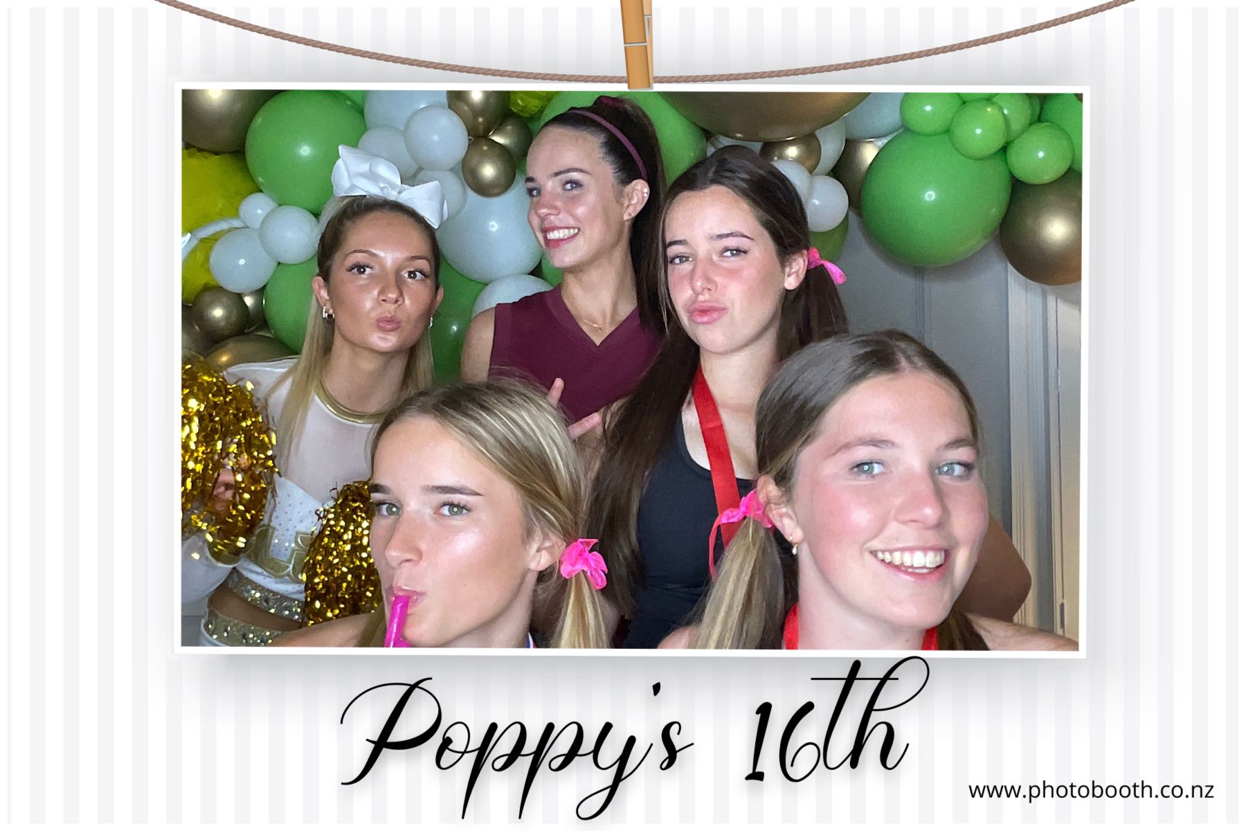 Poppy's 16th | View more photos from the event at gallery.photobooth.co.nz/u/SelfieCentral/Poppys-16th