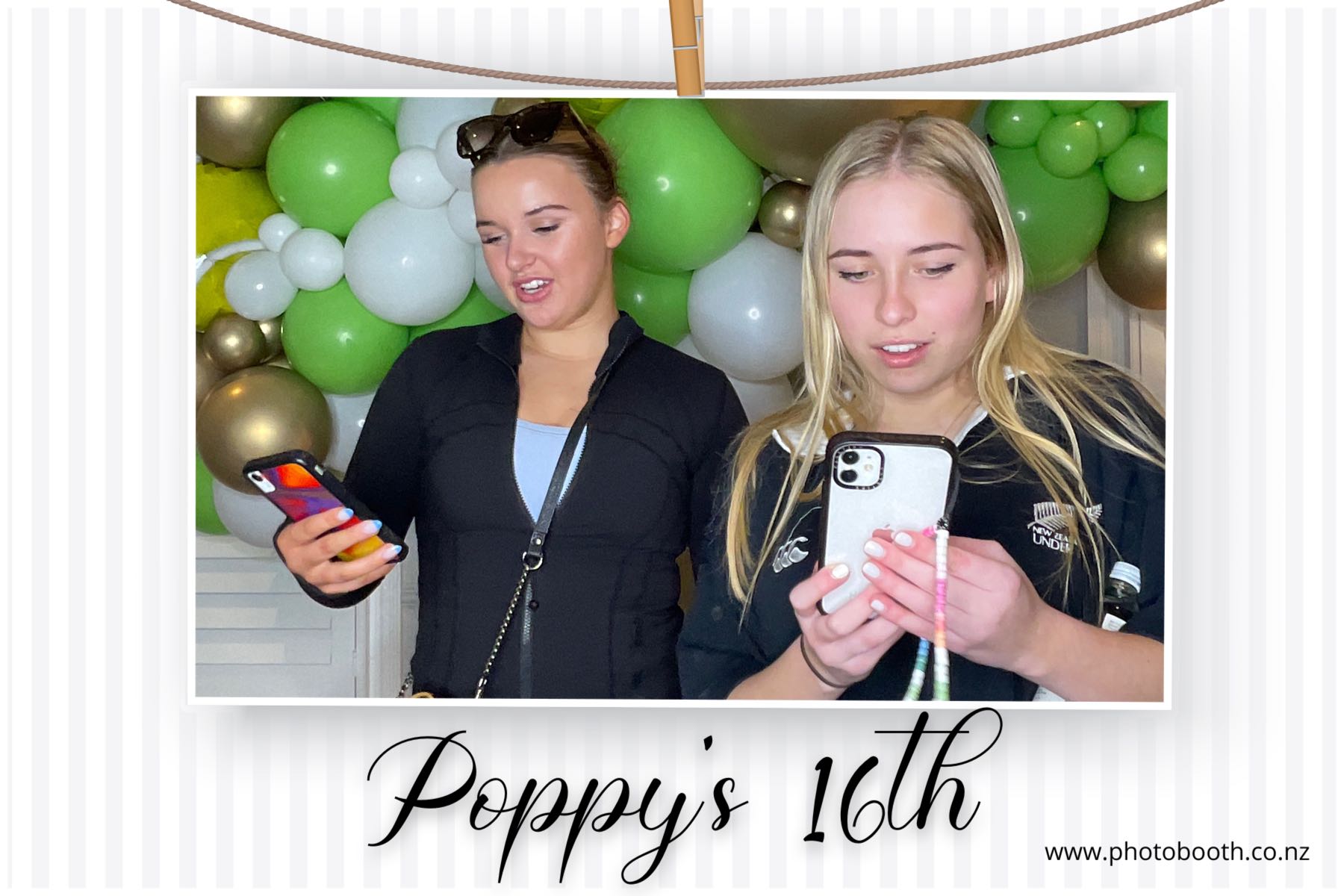 Poppy's 16th | View more photos from the event at gallery.photobooth.co.nz/u/SelfieCentral/Poppys-16th