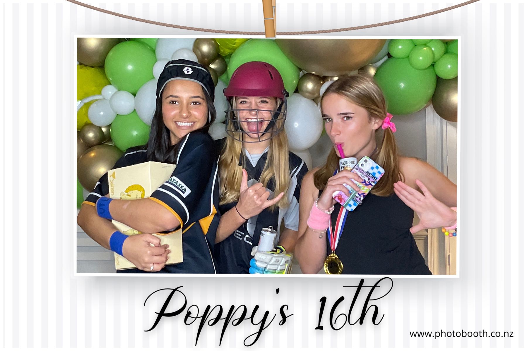Poppy's 16th | View more photos from the event at gallery.photobooth.co.nz/u/SelfieCentral/Poppys-16th