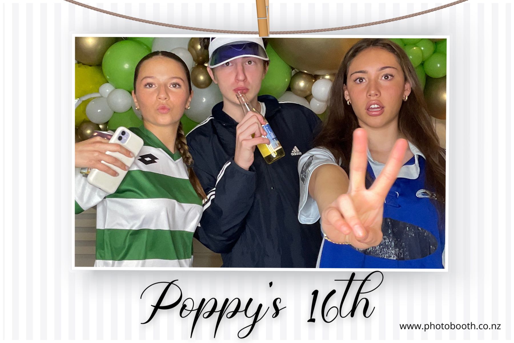 Poppy's 16th | View more photos from the event at gallery.photobooth.co.nz/u/SelfieCentral/Poppys-16th