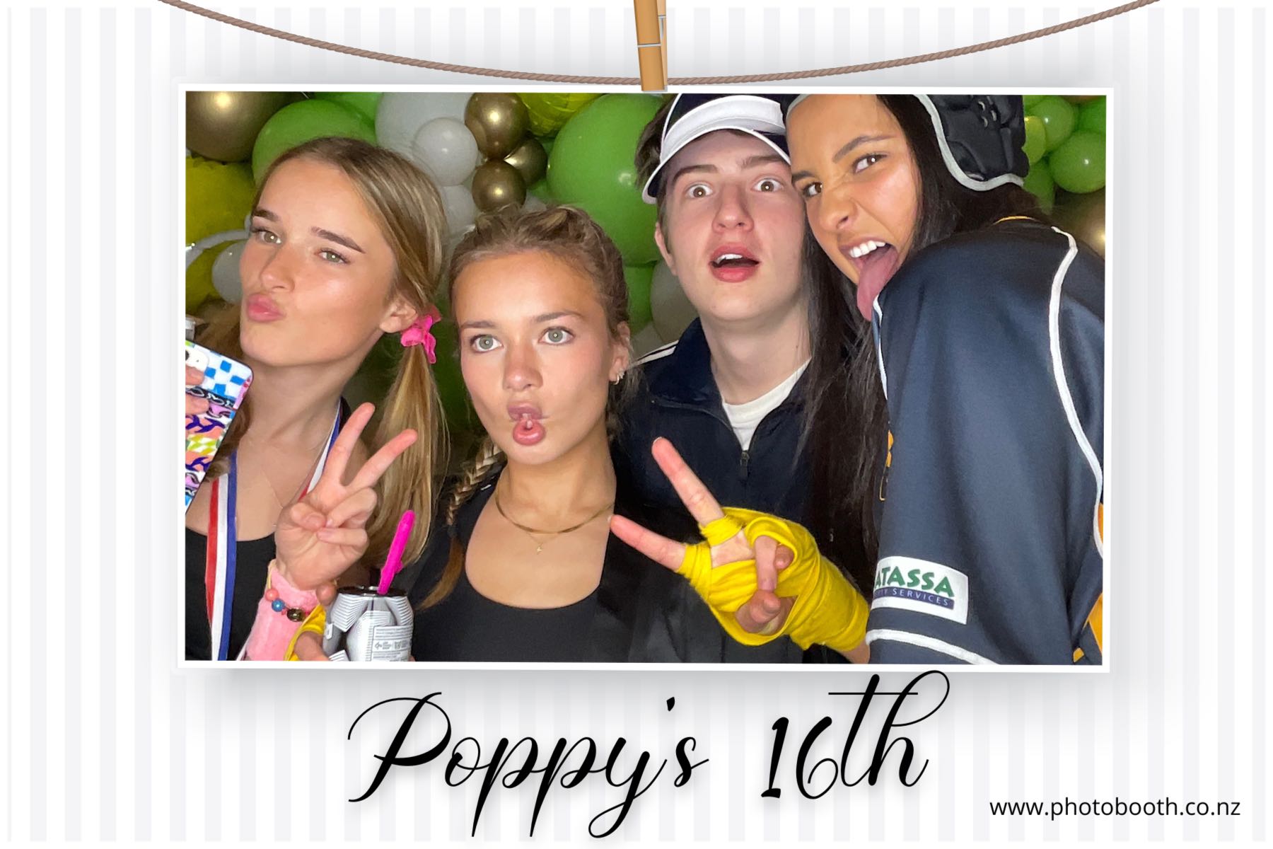 Poppy's 16th | View more photos from the event at gallery.photobooth.co.nz/u/SelfieCentral/Poppys-16th