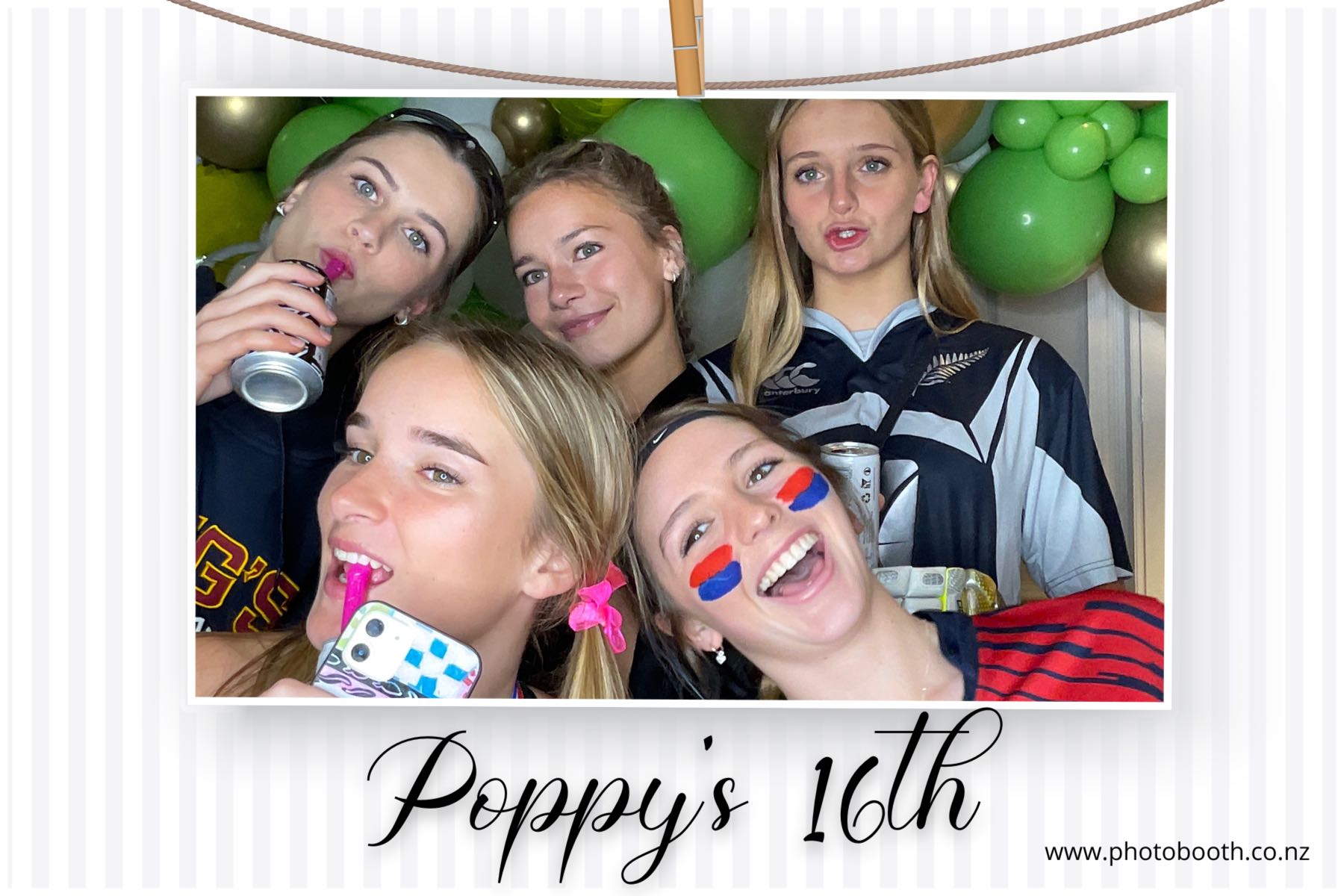 Poppy's 16th | View more photos from the event at gallery.photobooth.co.nz/u/SelfieCentral/Poppys-16th