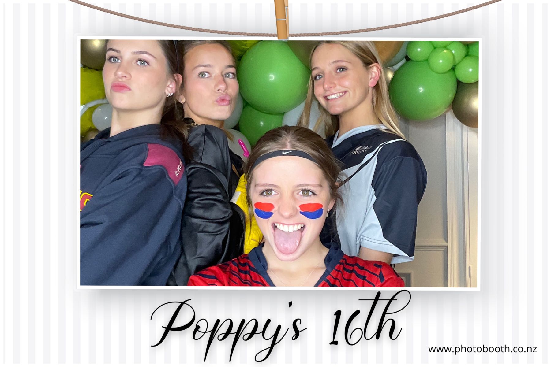 Poppy's 16th | View more photos from the event at gallery.photobooth.co.nz/u/SelfieCentral/Poppys-16th
