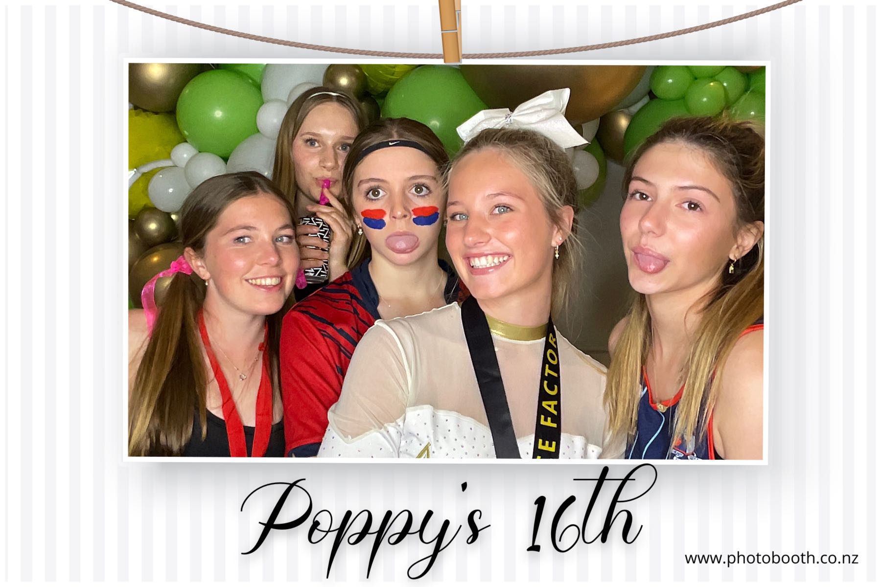 Poppy's 16th | View more photos from the event at gallery.photobooth.co.nz/u/SelfieCentral/Poppys-16th