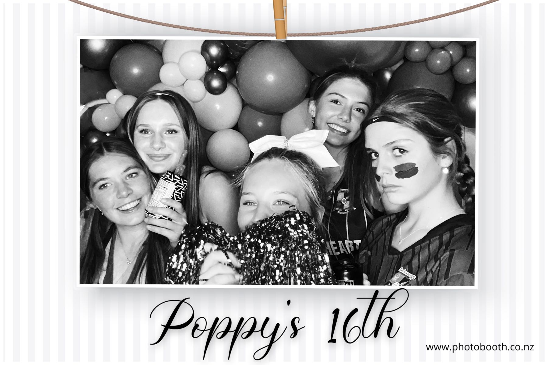 Poppy's 16th | View more photos from the event at gallery.photobooth.co.nz/u/SelfieCentral/Poppys-16th