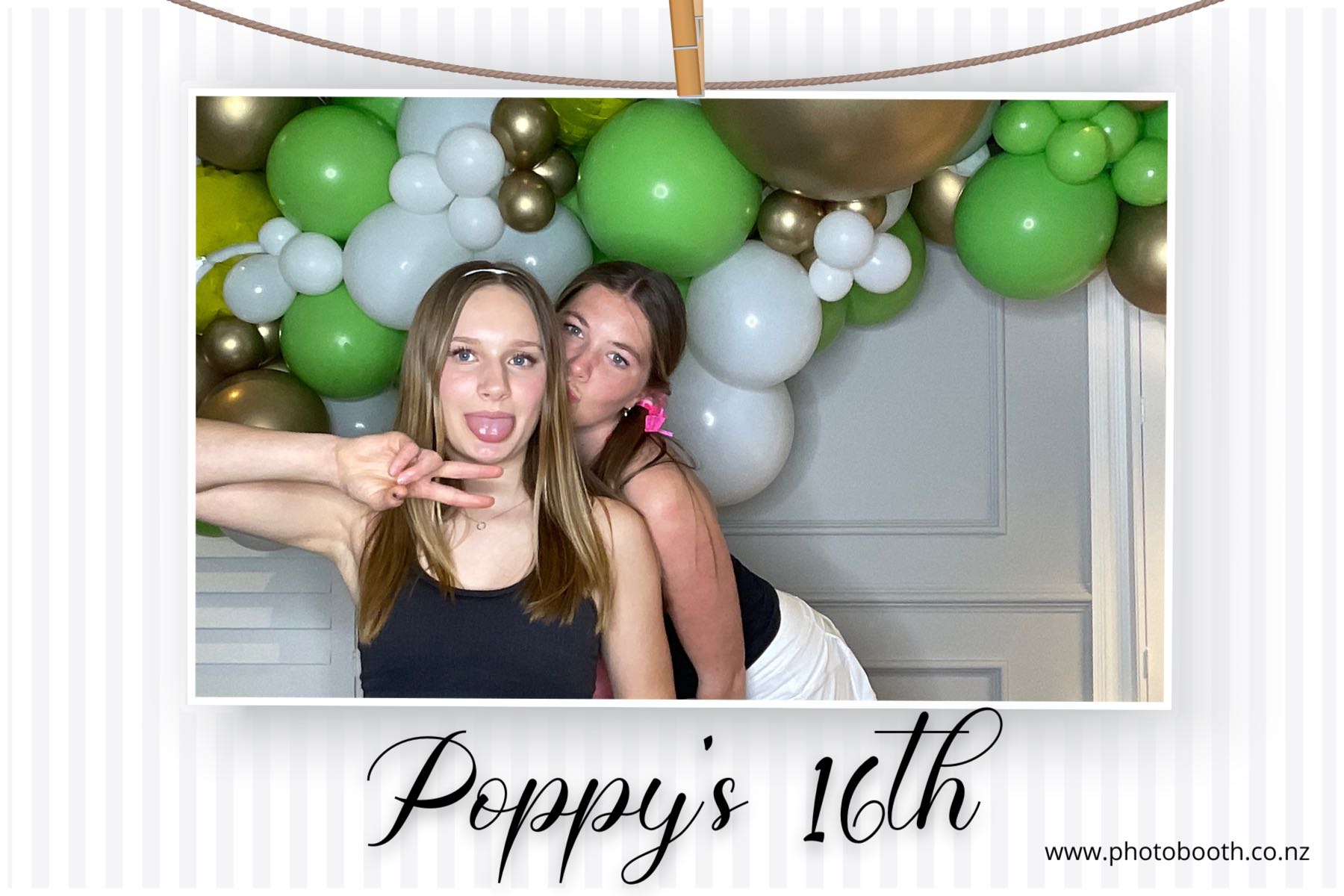 Poppy's 16th | View more photos from the event at gallery.photobooth.co.nz/u/SelfieCentral/Poppys-16th