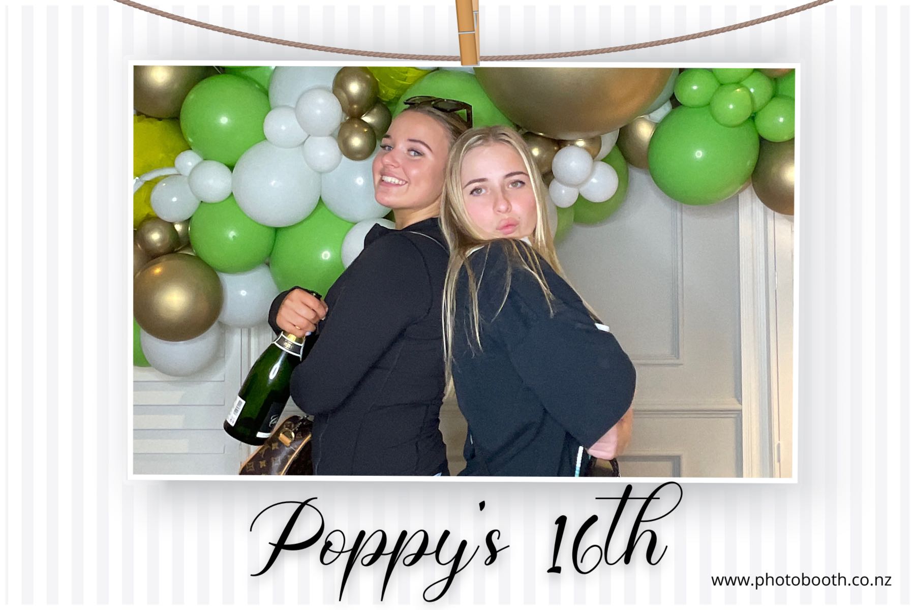 Poppy's 16th | View more photos from the event at gallery.photobooth.co.nz/u/SelfieCentral/Poppys-16th