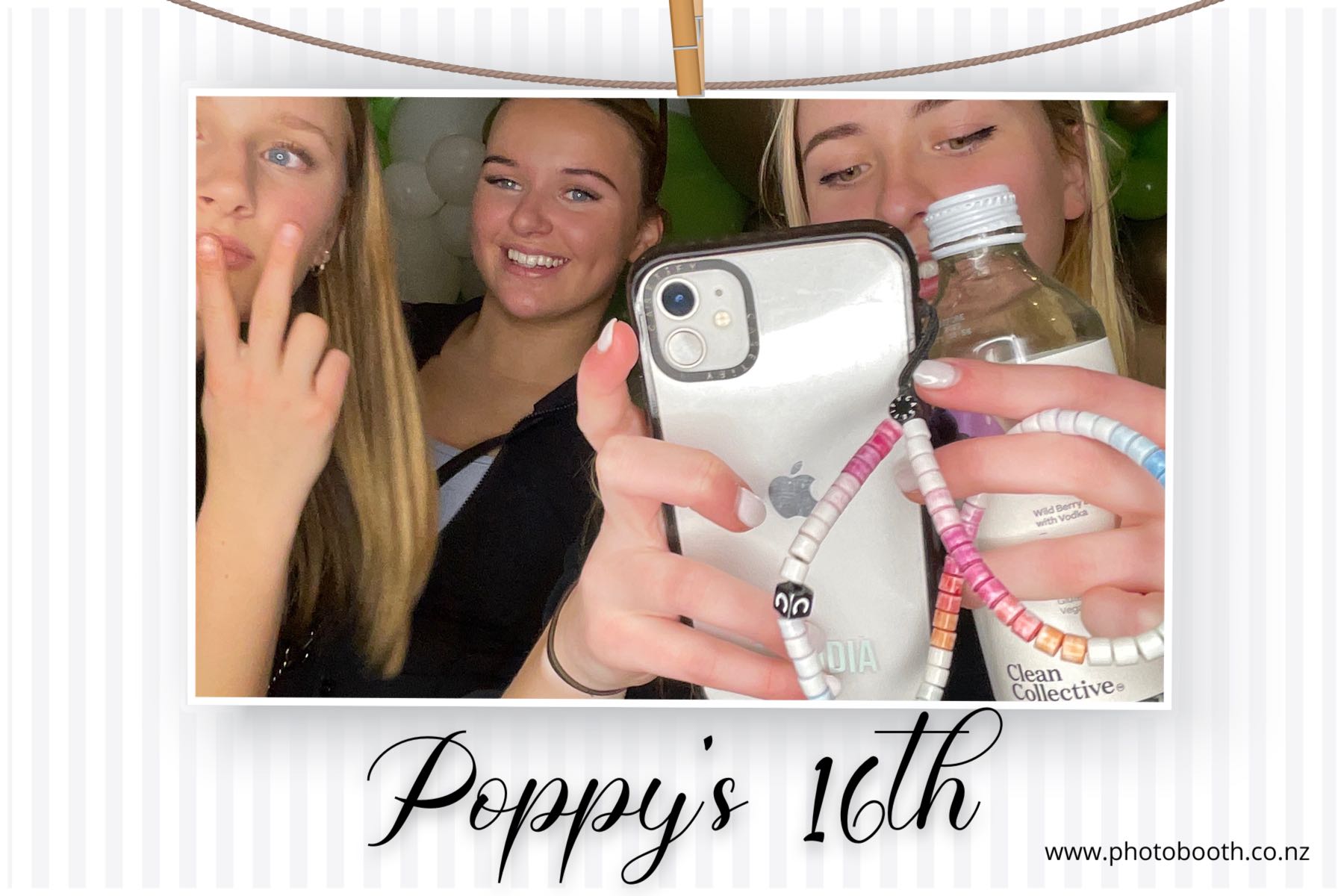 Poppy's 16th | View more photos from the event at gallery.photobooth.co.nz/u/SelfieCentral/Poppys-16th