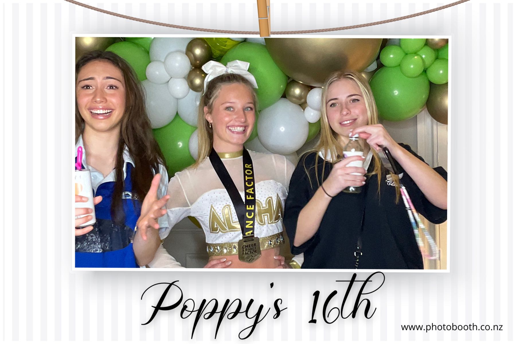 Poppy's 16th | View more photos from the event at gallery.photobooth.co.nz/u/SelfieCentral/Poppys-16th