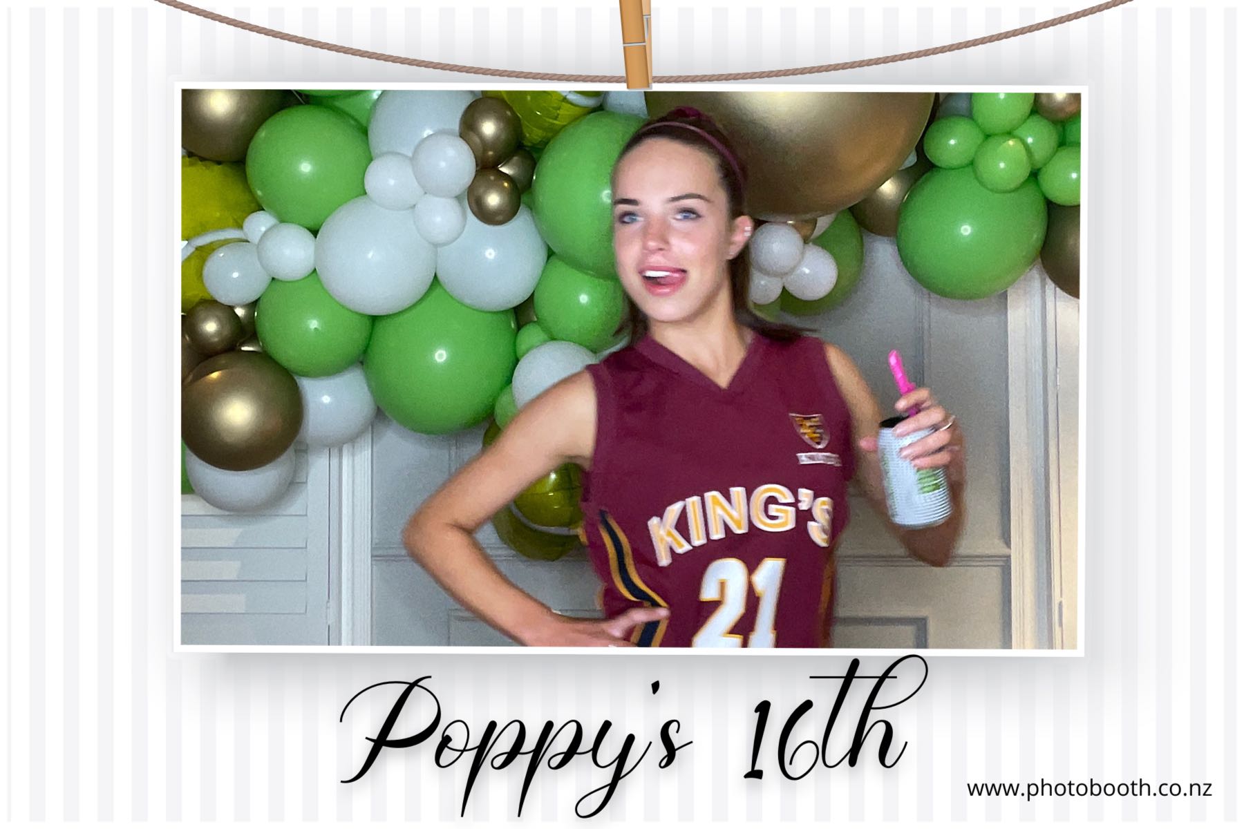 Poppy's 16th | View more photos from the event at gallery.photobooth.co.nz/u/SelfieCentral/Poppys-16th