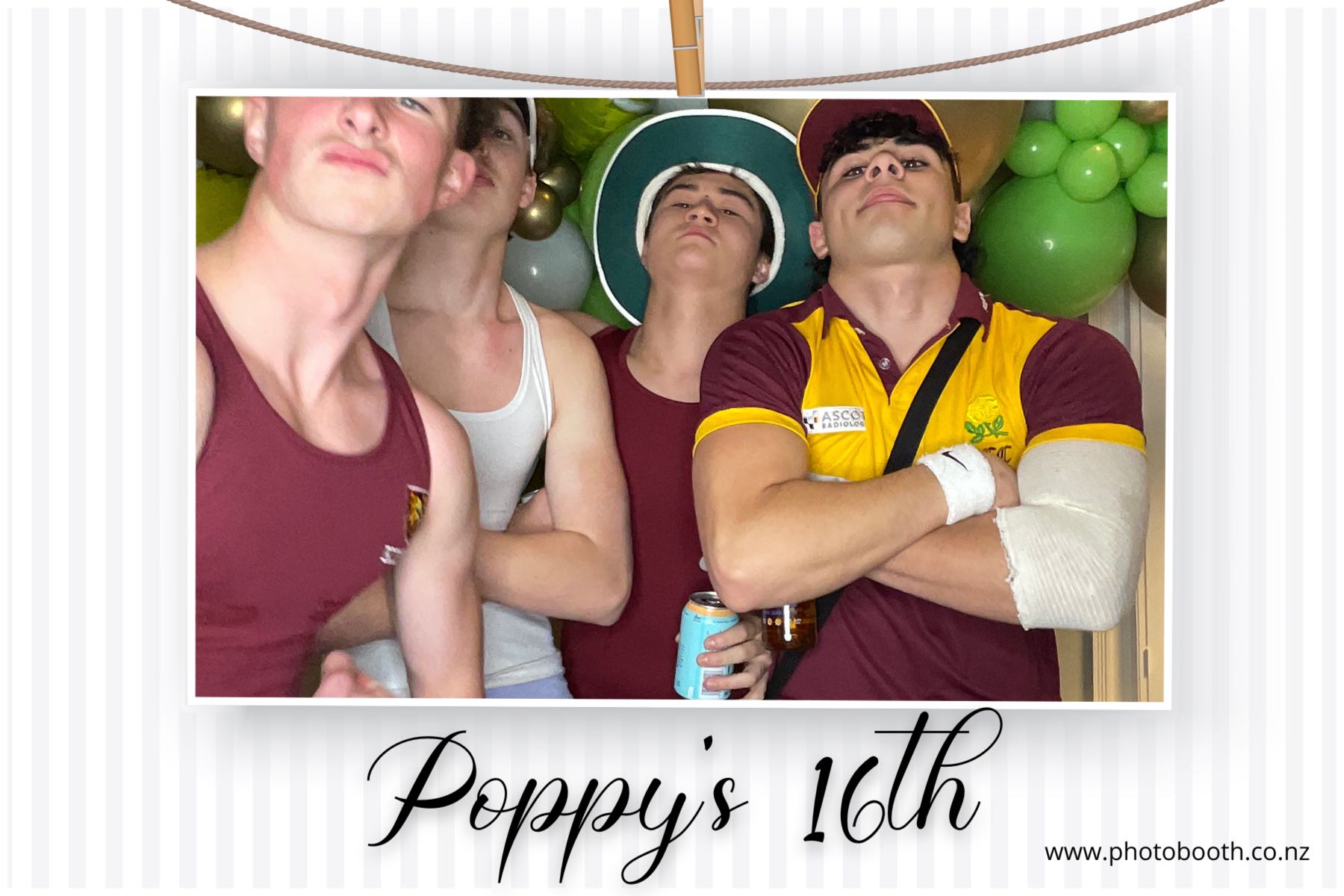 Poppy's 16th | View more photos from the event at gallery.photobooth.co.nz/u/SelfieCentral/Poppys-16th