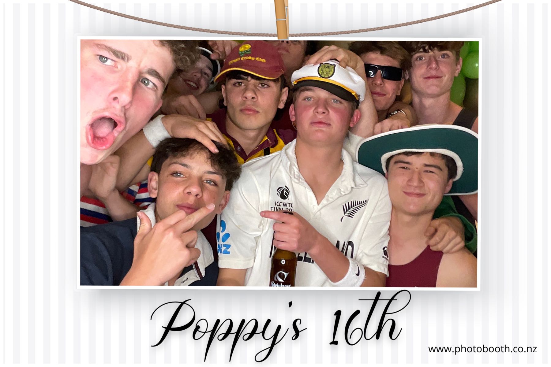 Poppy's 16th | View more photos from the event at gallery.photobooth.co.nz/u/SelfieCentral/Poppys-16th