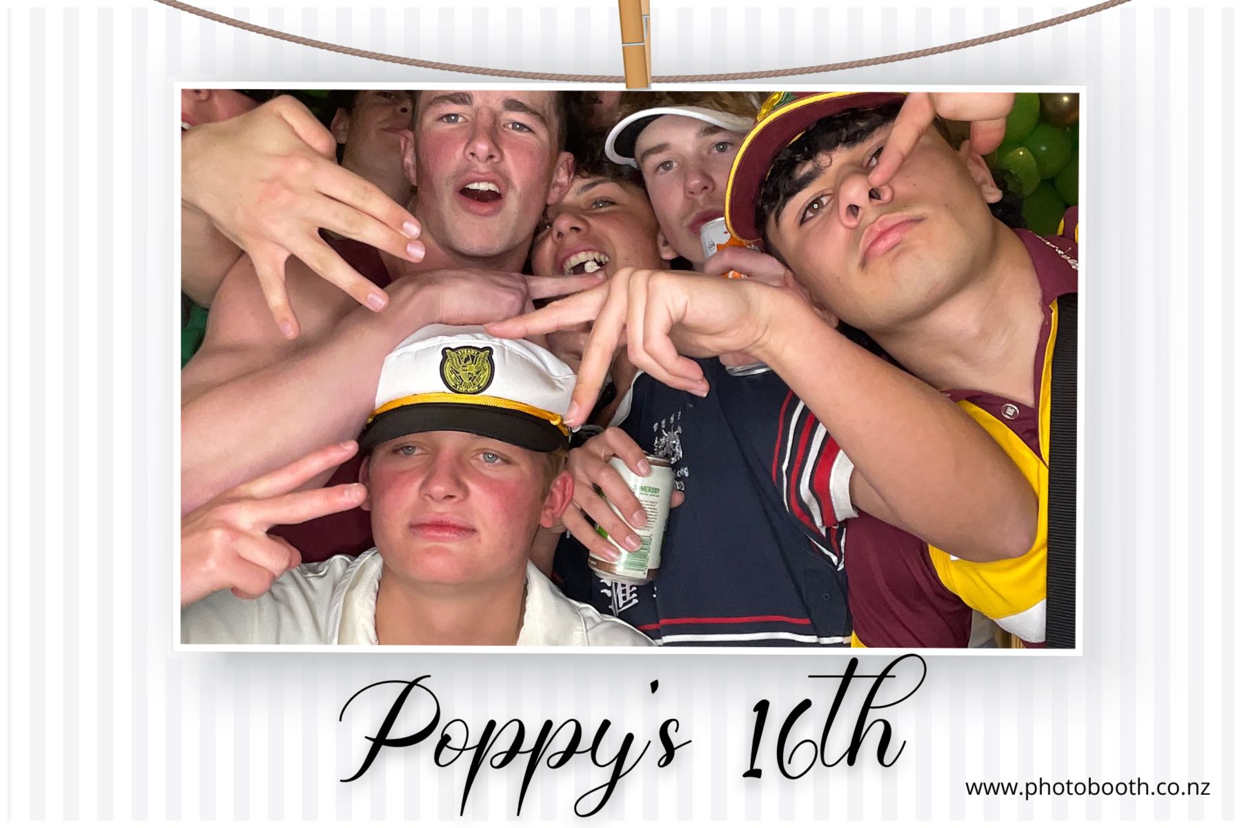 Poppy's 16th | View more photos from the event at gallery.photobooth.co.nz/u/SelfieCentral/Poppys-16th