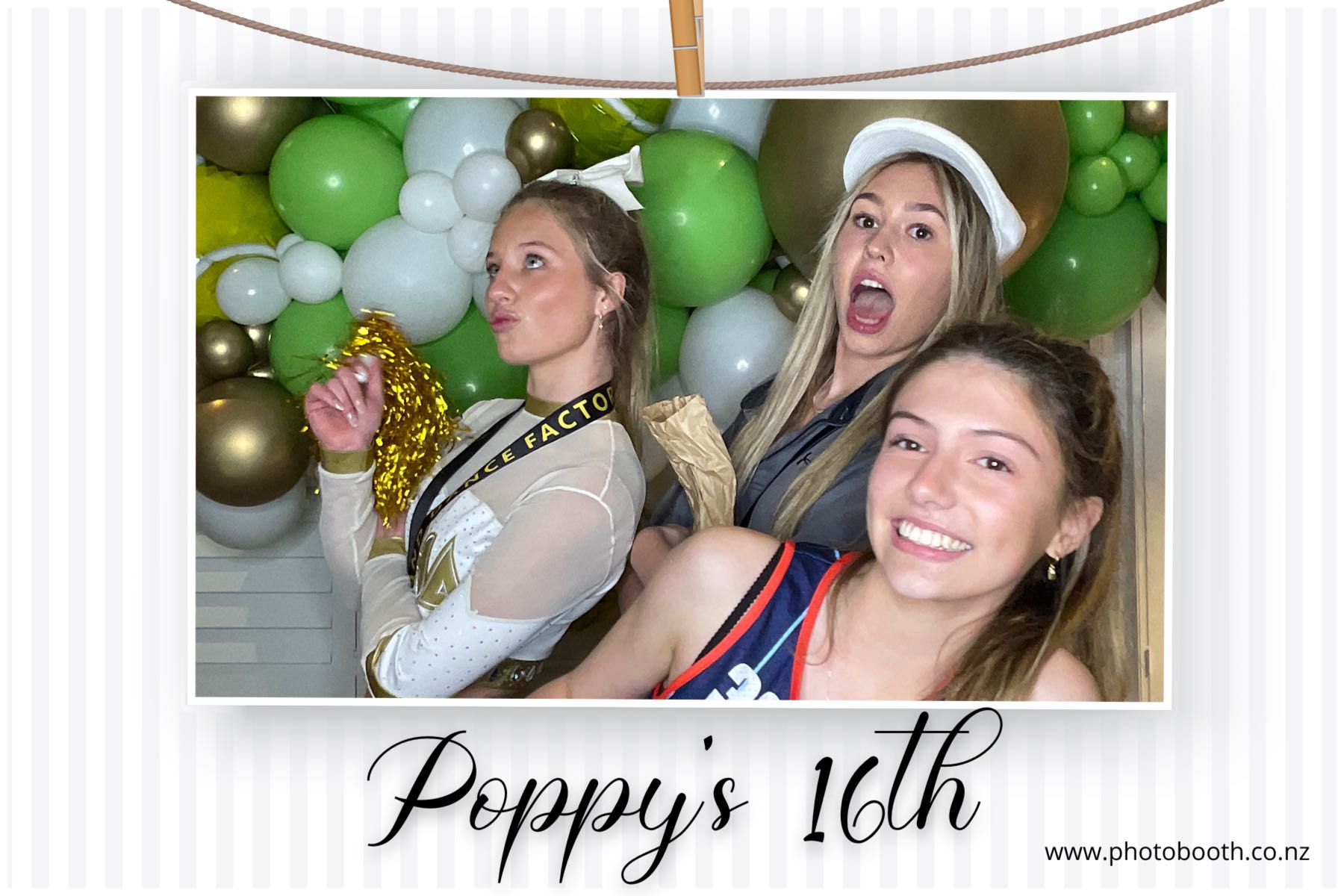 Poppy's 16th | View more photos from the event at gallery.photobooth.co.nz/u/SelfieCentral/Poppys-16th