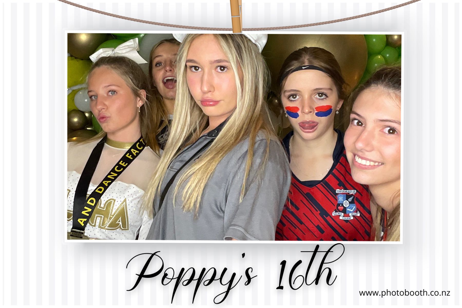 Poppy's 16th | View more photos from the event at gallery.photobooth.co.nz/u/SelfieCentral/Poppys-16th