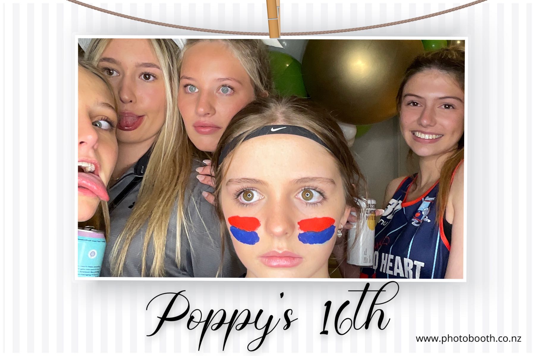 Poppy's 16th | View more photos from the event at gallery.photobooth.co.nz/u/SelfieCentral/Poppys-16th