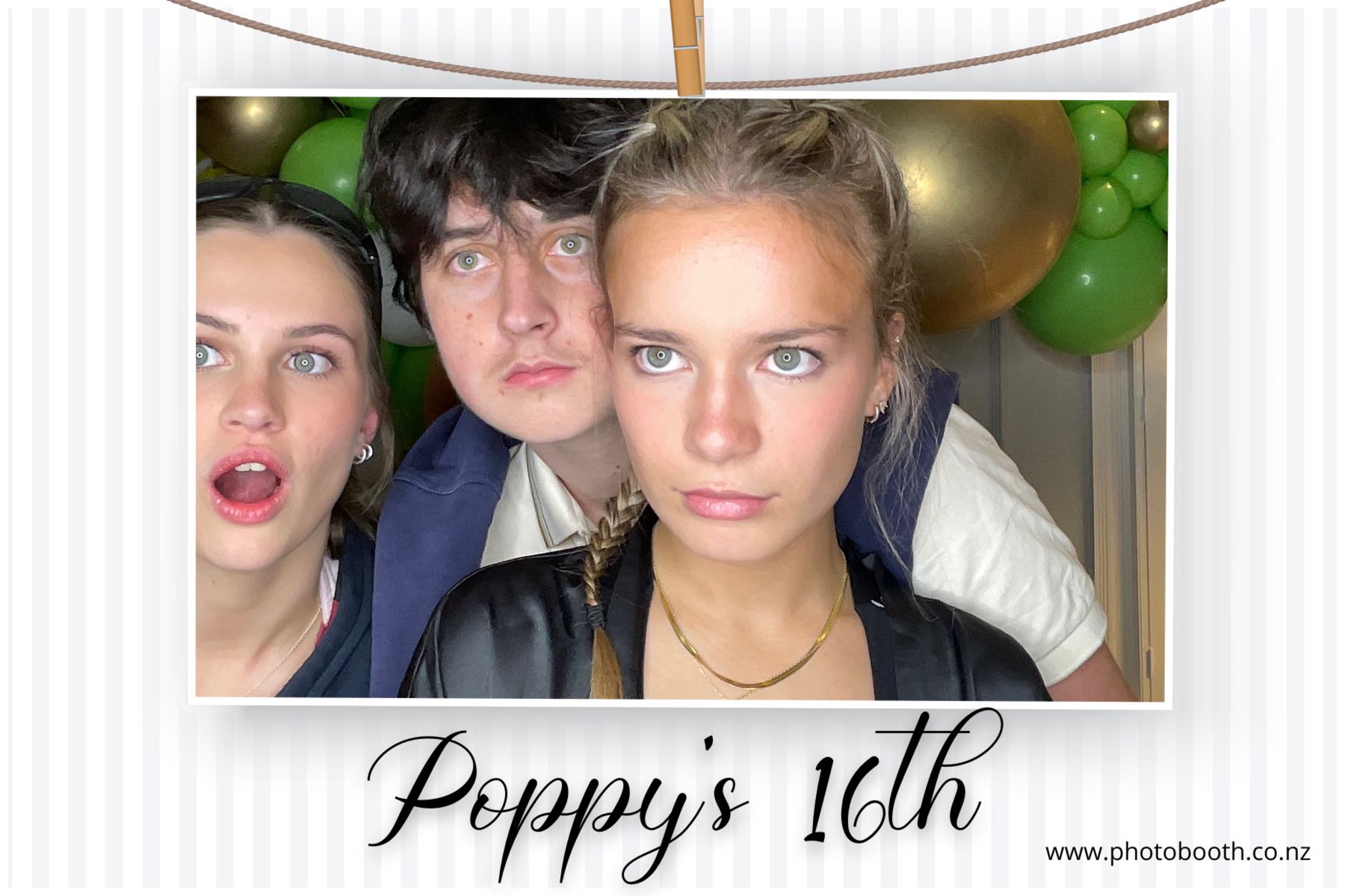 Poppy's 16th | View more photos from the event at gallery.photobooth.co.nz/u/SelfieCentral/Poppys-16th