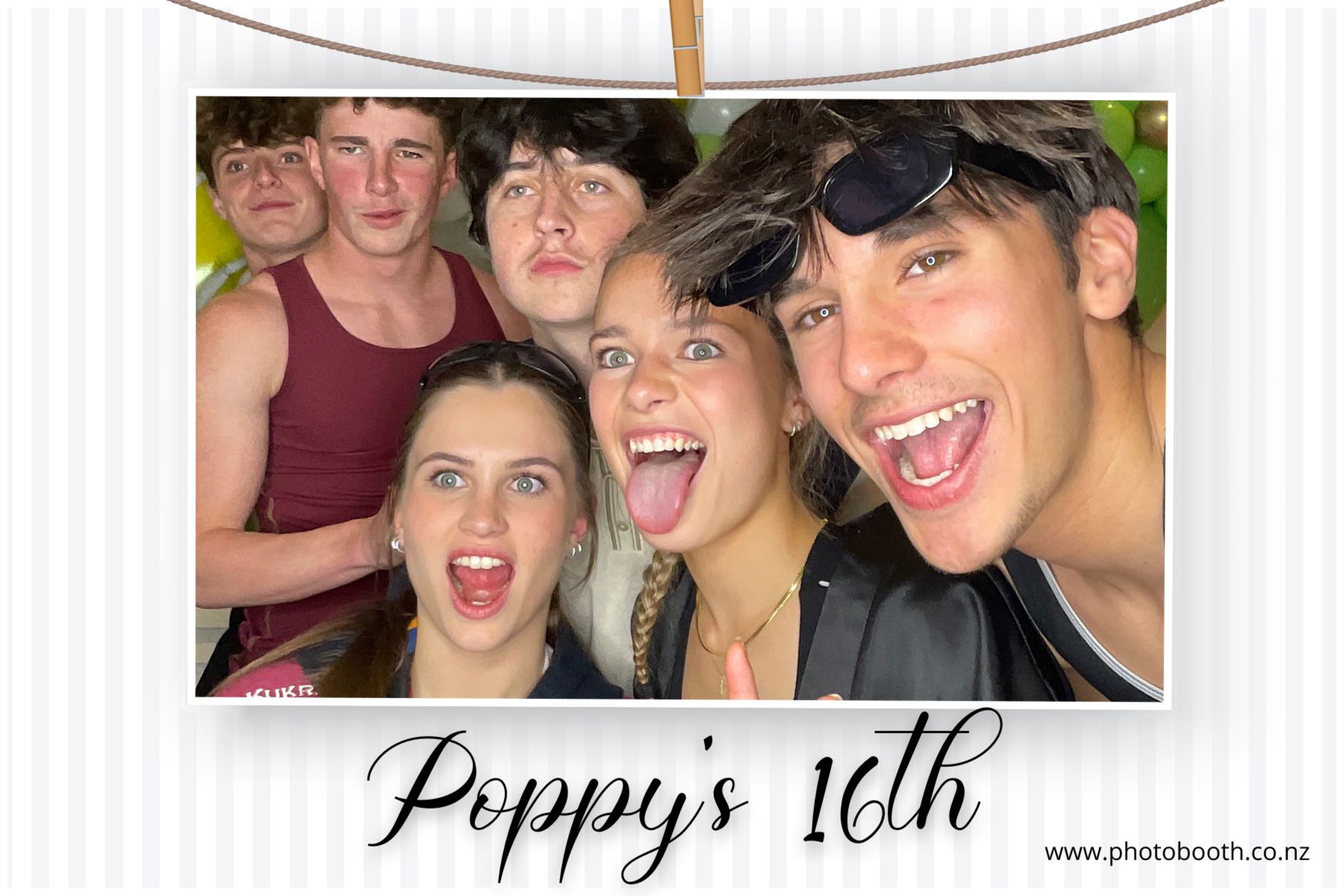 Poppy's 16th | View more photos from the event at gallery.photobooth.co.nz/u/SelfieCentral/Poppys-16th