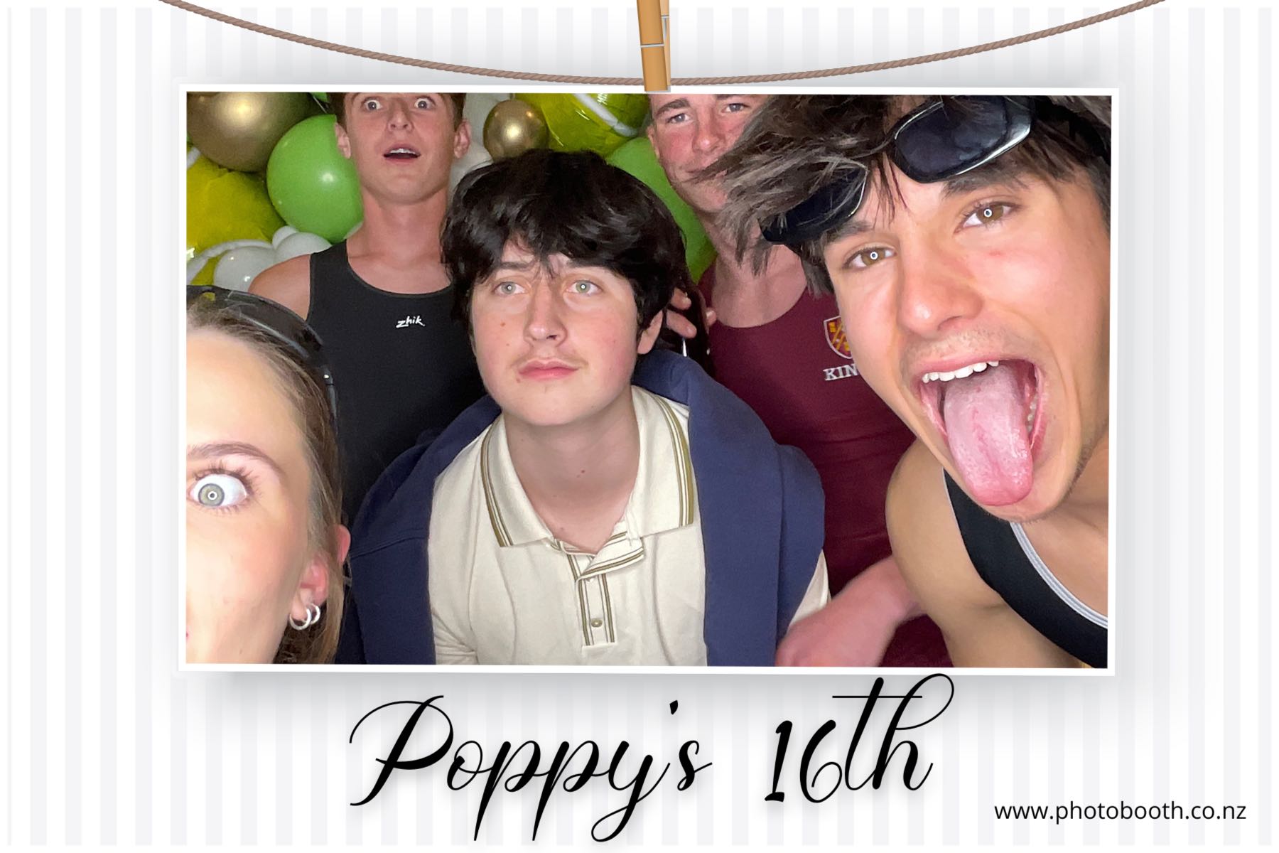 Poppy's 16th | View more photos from the event at gallery.photobooth.co.nz/u/SelfieCentral/Poppys-16th