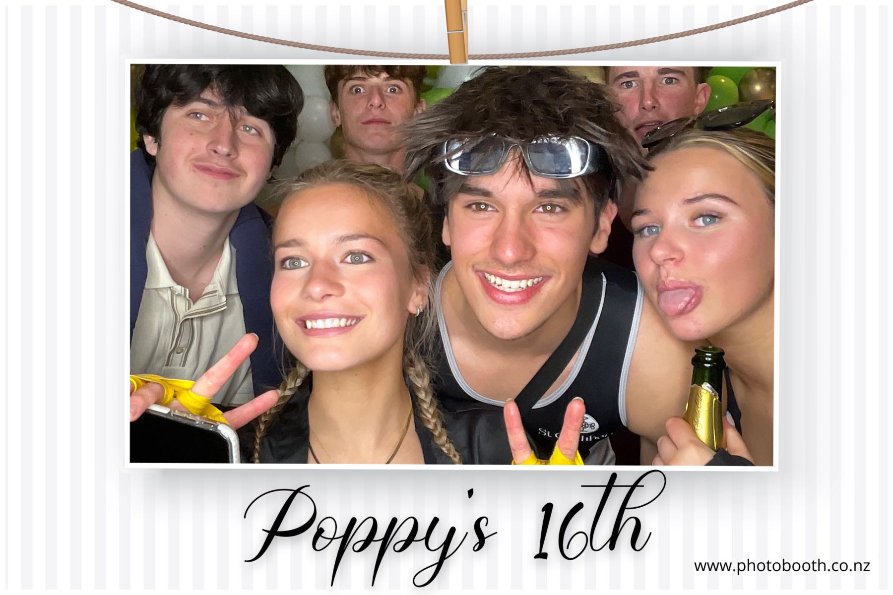 Poppy's 16th | View more photos from the event at gallery.photobooth.co.nz/u/SelfieCentral/Poppys-16th