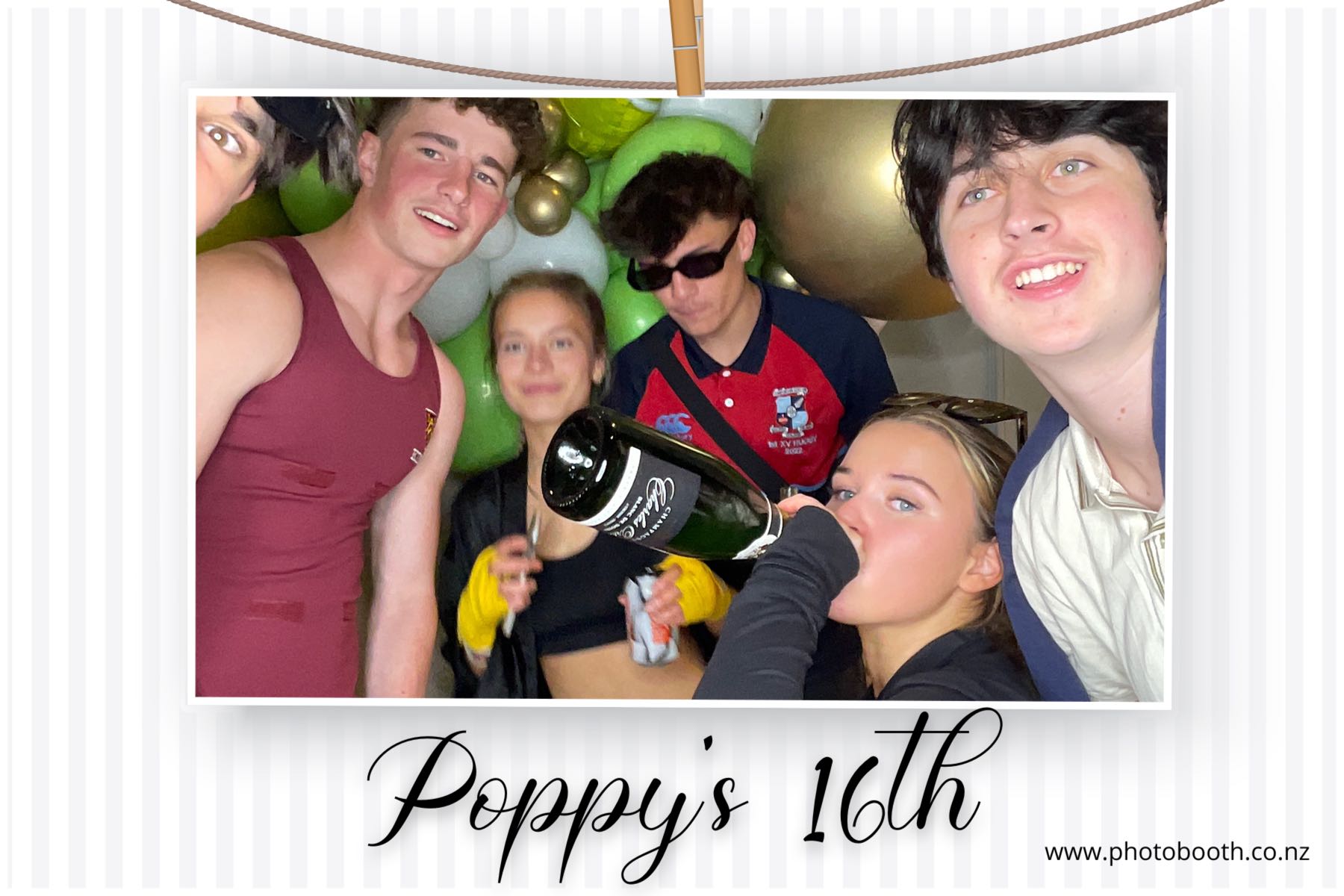 Poppy's 16th | View more photos from the event at gallery.photobooth.co.nz/u/SelfieCentral/Poppys-16th