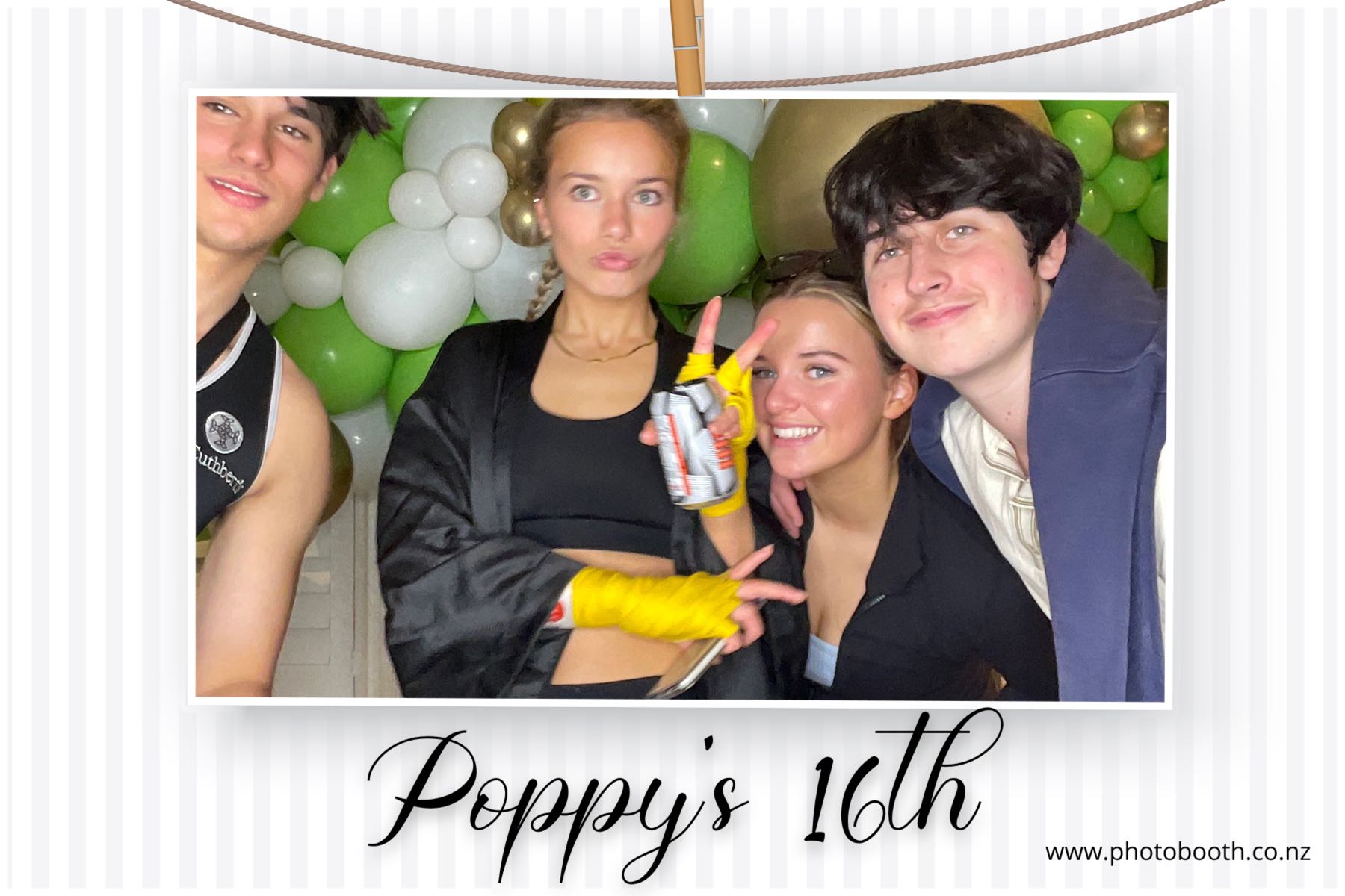 Poppy's 16th | View more photos from the event at gallery.photobooth.co.nz/u/SelfieCentral/Poppys-16th