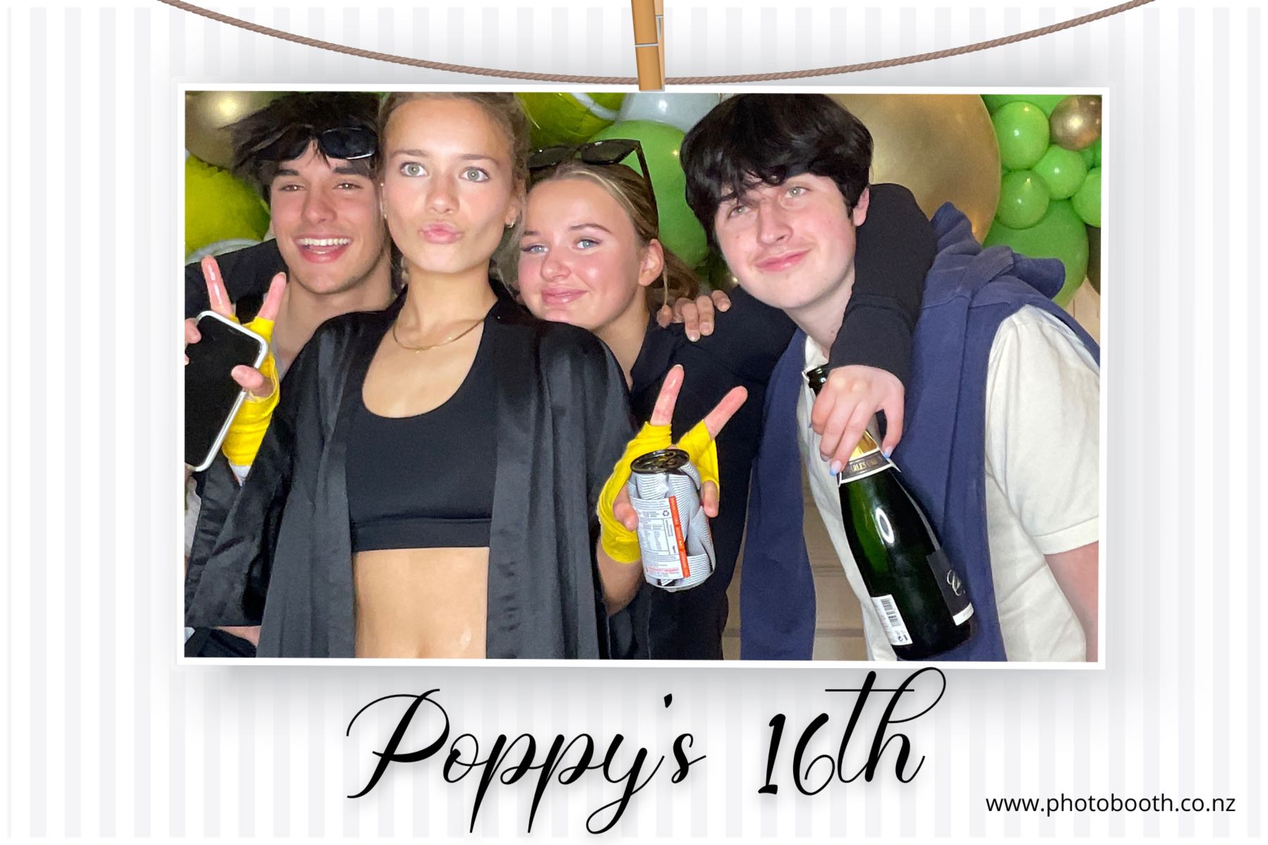 Poppy's 16th | View more photos from the event at gallery.photobooth.co.nz/u/SelfieCentral/Poppys-16th
