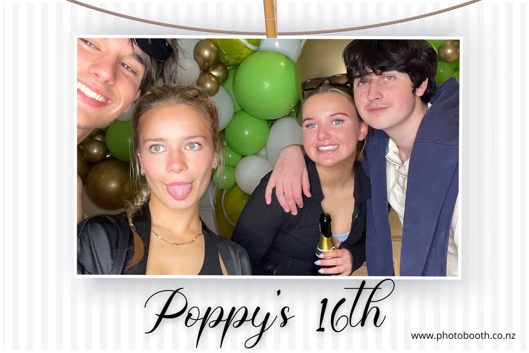 Poppy's 16th | View more photos from the event at gallery.photobooth.co.nz/u/SelfieCentral/Poppys-16th