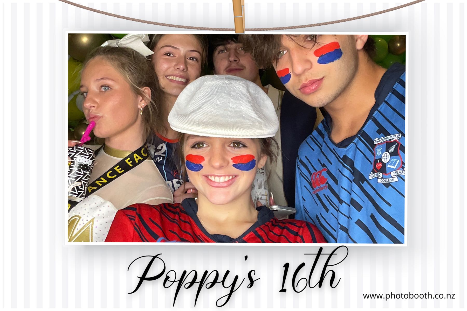 Poppy's 16th | View more photos from the event at gallery.photobooth.co.nz/u/SelfieCentral/Poppys-16th