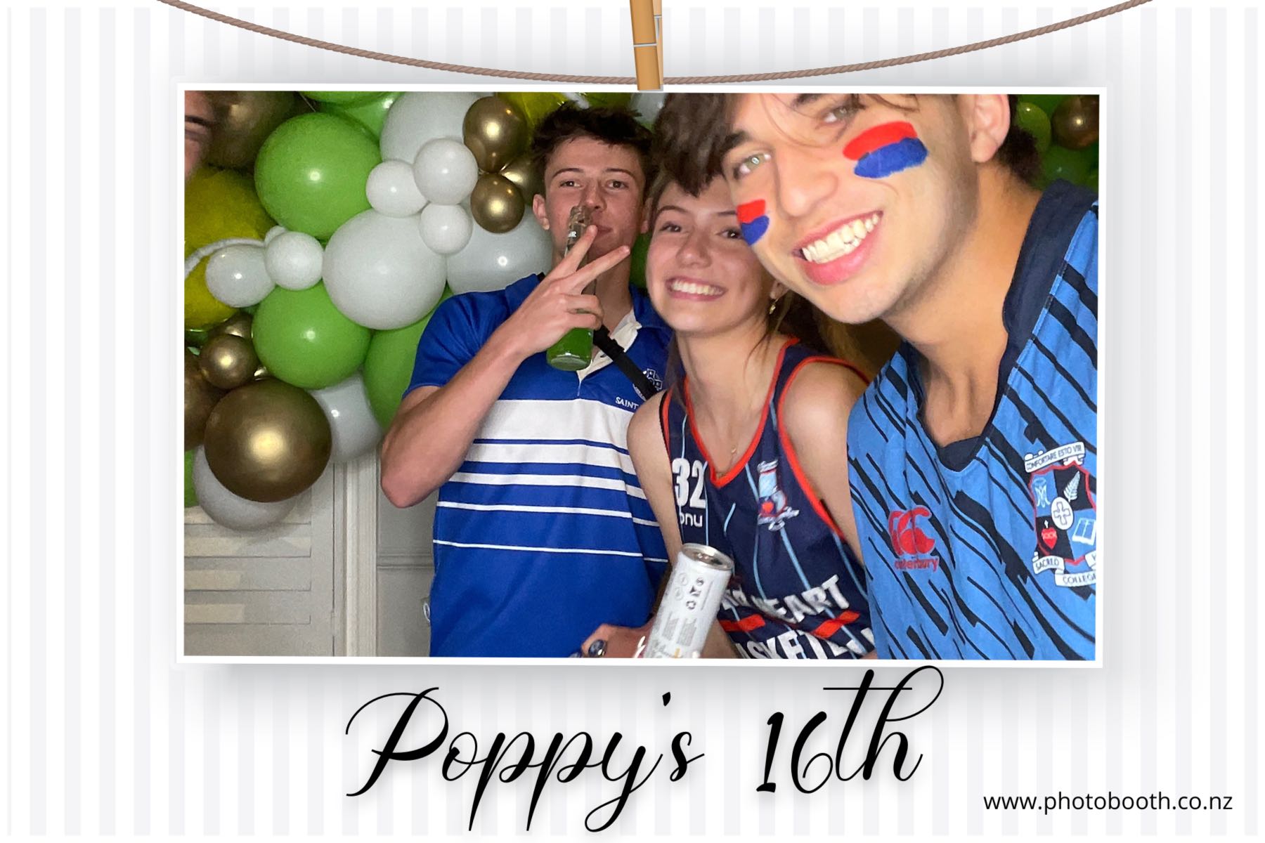 Poppy's 16th | View more photos from the event at gallery.photobooth.co.nz/u/SelfieCentral/Poppys-16th