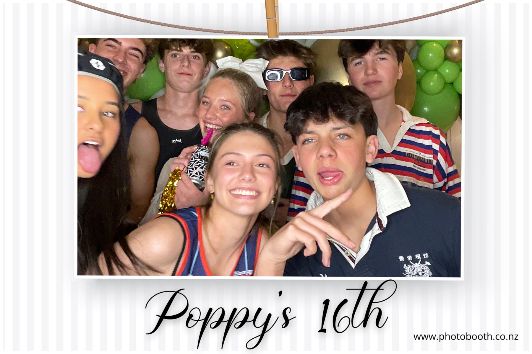 Poppy's 16th | View more photos from the event at gallery.photobooth.co.nz/u/SelfieCentral/Poppys-16th