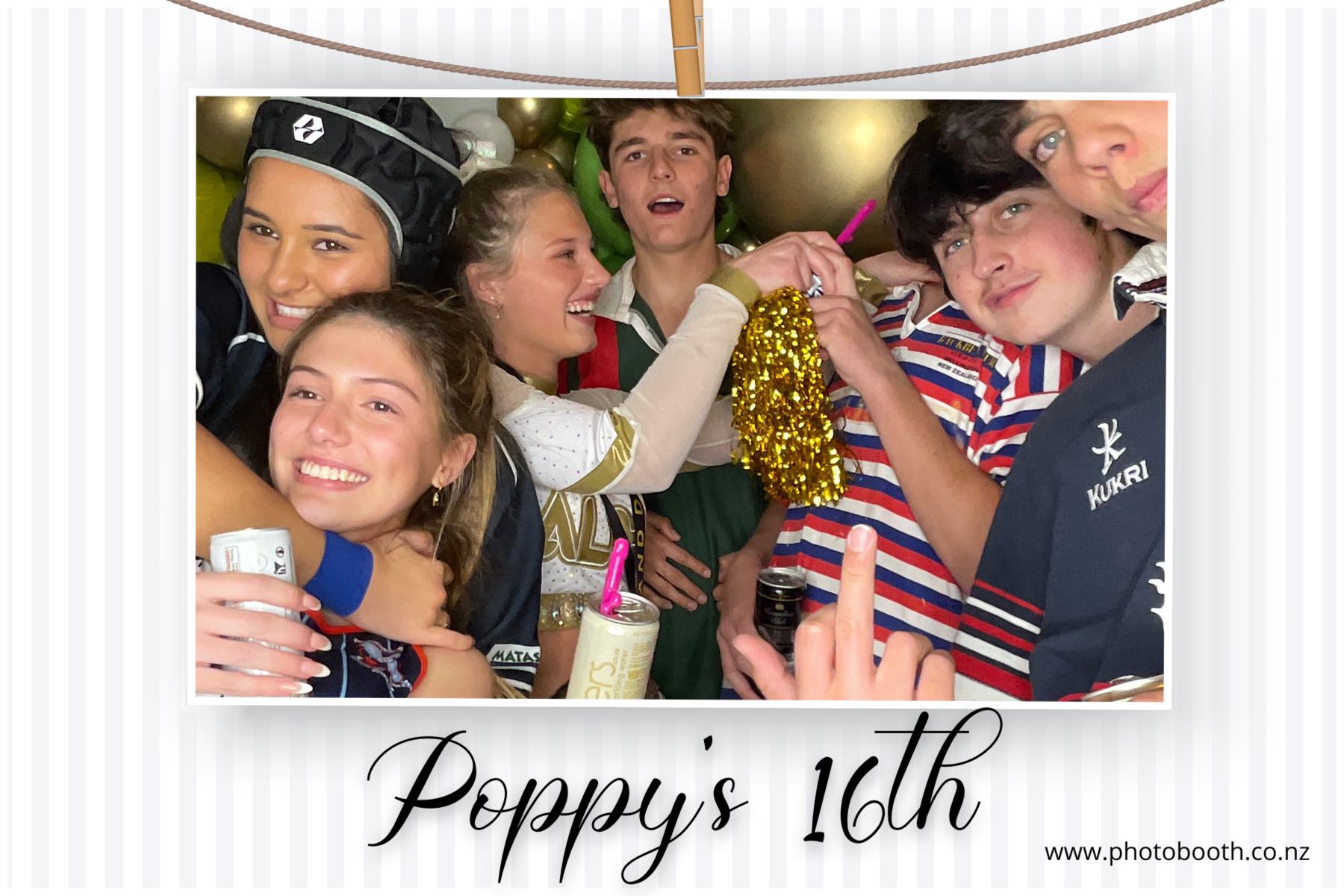 Poppy's 16th | View more photos from the event at gallery.photobooth.co.nz/u/SelfieCentral/Poppys-16th