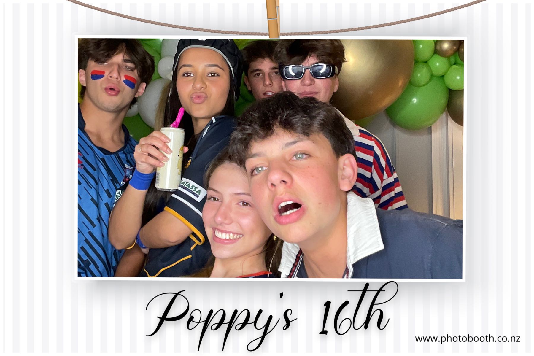 Poppy's 16th | View more photos from the event at gallery.photobooth.co.nz/u/SelfieCentral/Poppys-16th