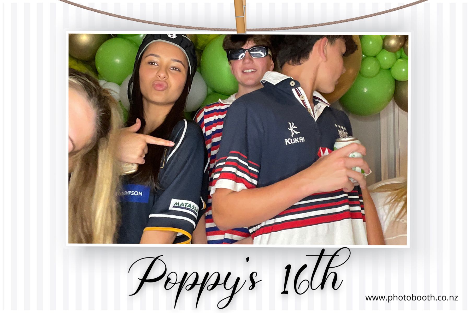 Poppy's 16th | View more photos from the event at gallery.photobooth.co.nz/u/SelfieCentral/Poppys-16th