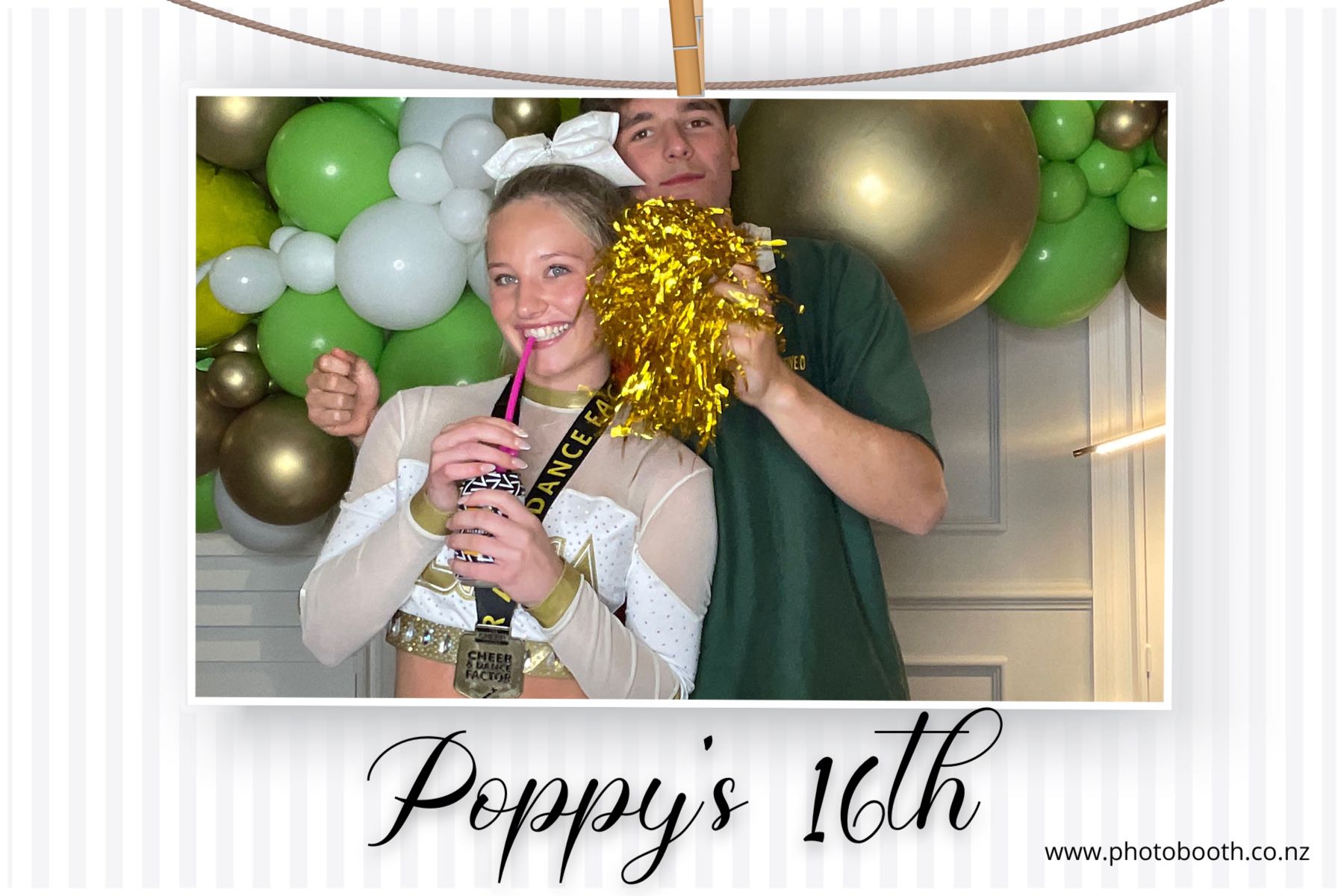 Poppy's 16th | View more photos from the event at gallery.photobooth.co.nz/u/SelfieCentral/Poppys-16th