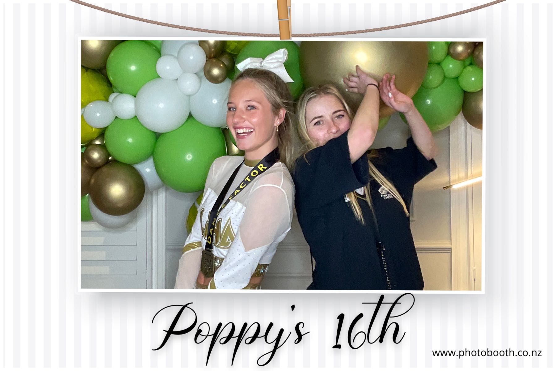 Poppy's 16th | View more photos from the event at gallery.photobooth.co.nz/u/SelfieCentral/Poppys-16th