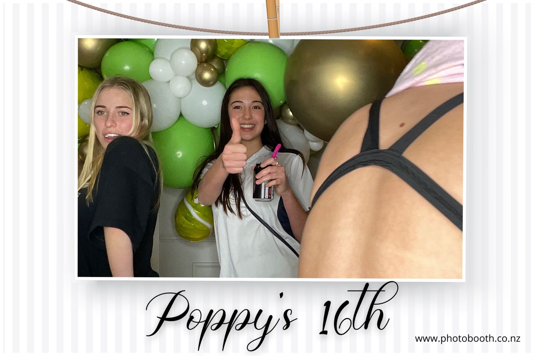 Poppy's 16th | View more photos from the event at gallery.photobooth.co.nz/u/SelfieCentral/Poppys-16th