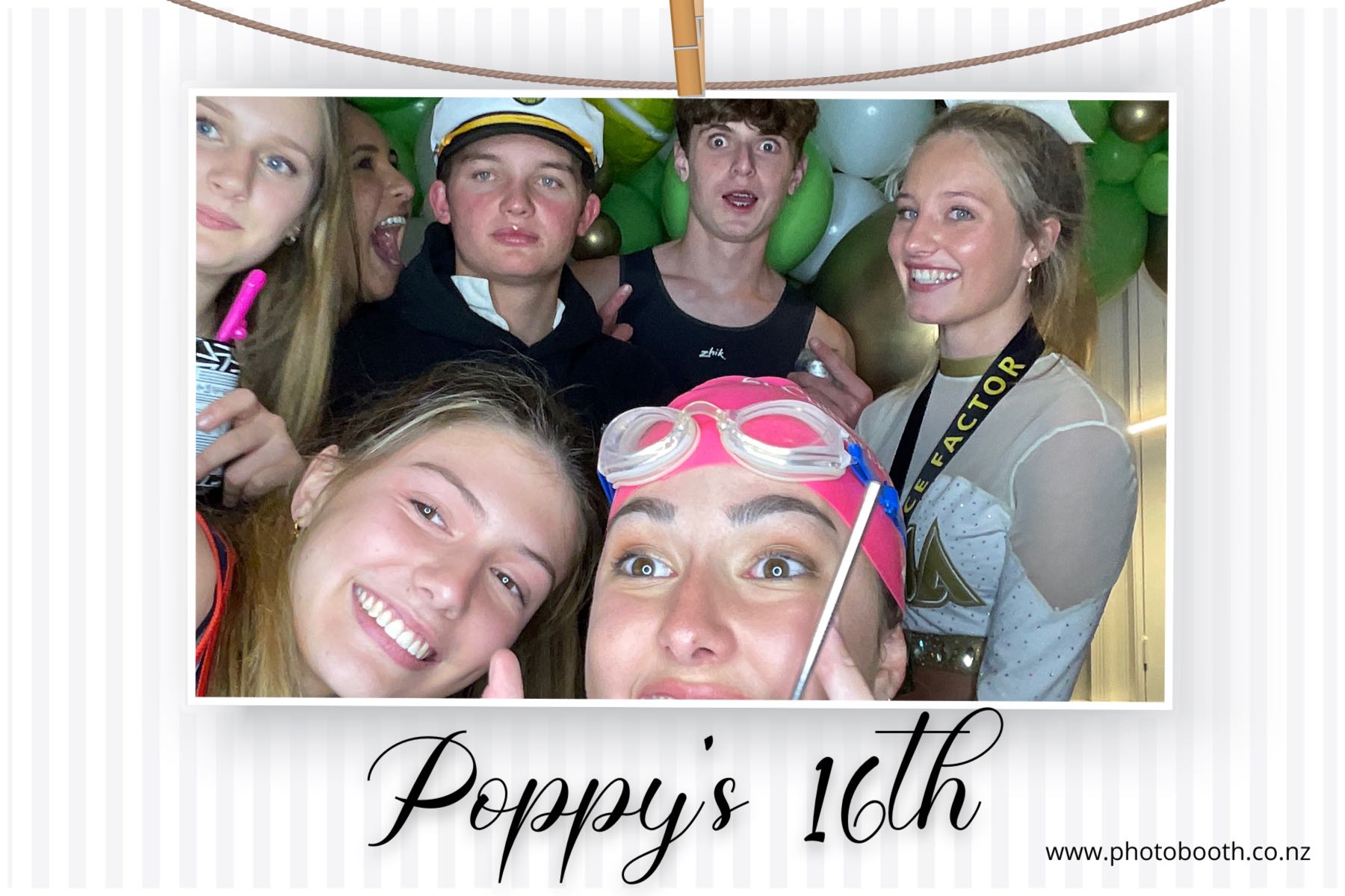 Poppy's 16th | View more photos from the event at gallery.photobooth.co.nz/u/SelfieCentral/Poppys-16th