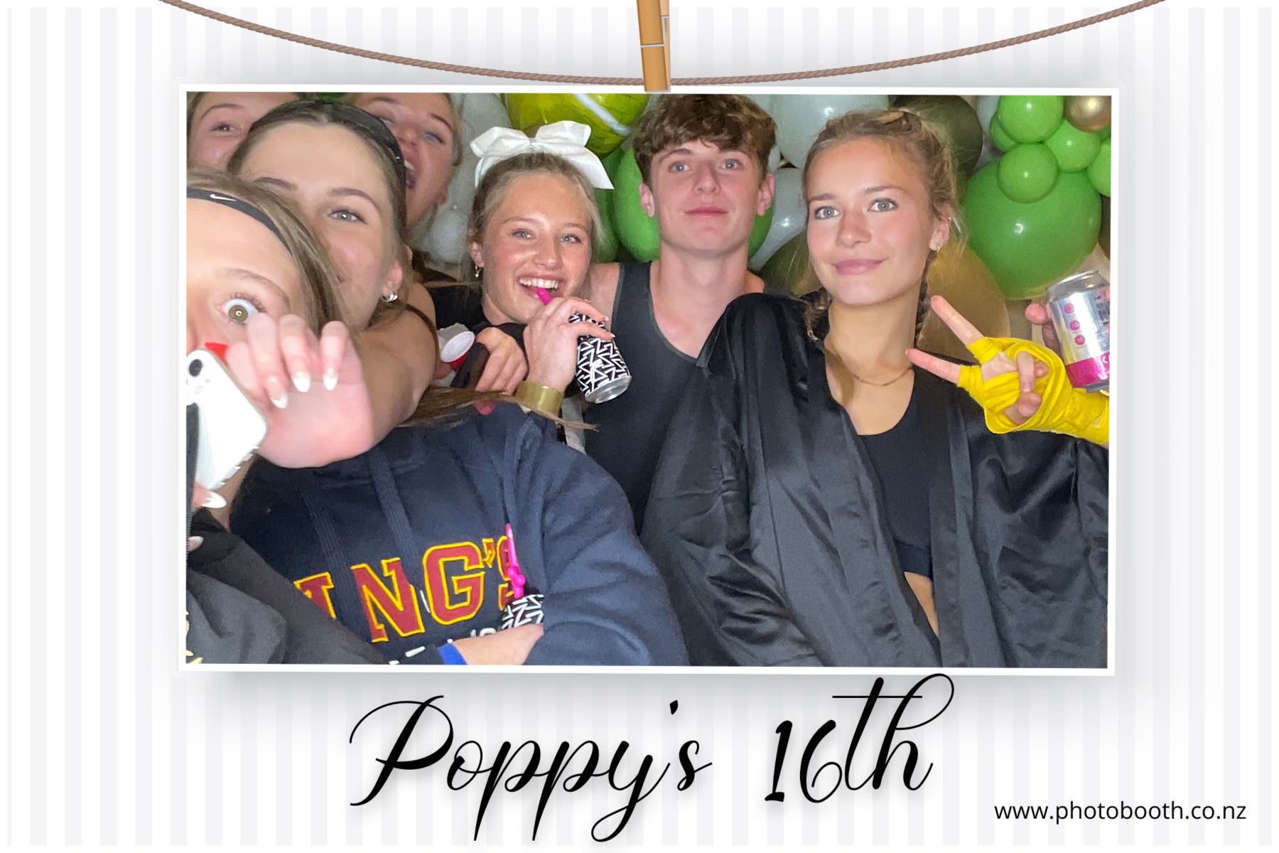Poppy's 16th | View more photos from the event at gallery.photobooth.co.nz/u/SelfieCentral/Poppys-16th