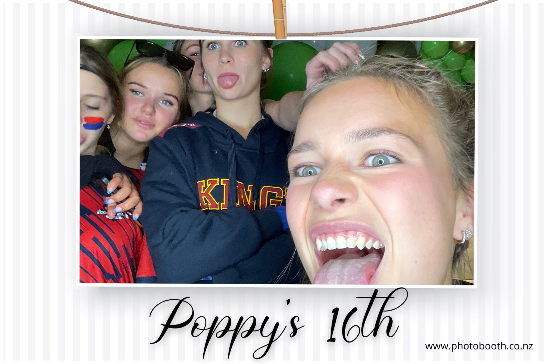 Poppy's 16th | View more photos from the event at gallery.photobooth.co.nz/u/SelfieCentral/Poppys-16th