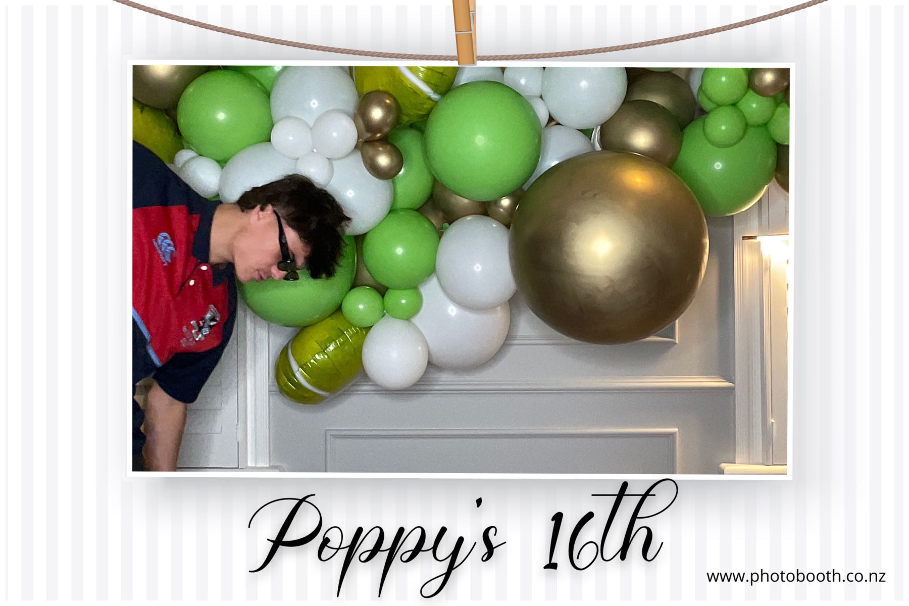 Poppy's 16th | View more photos from the event at gallery.photobooth.co.nz/u/SelfieCentral/Poppys-16th